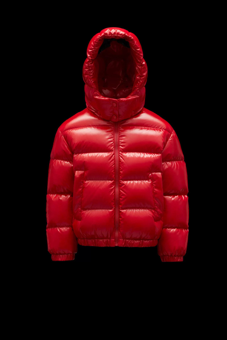 doudoune rouge courte