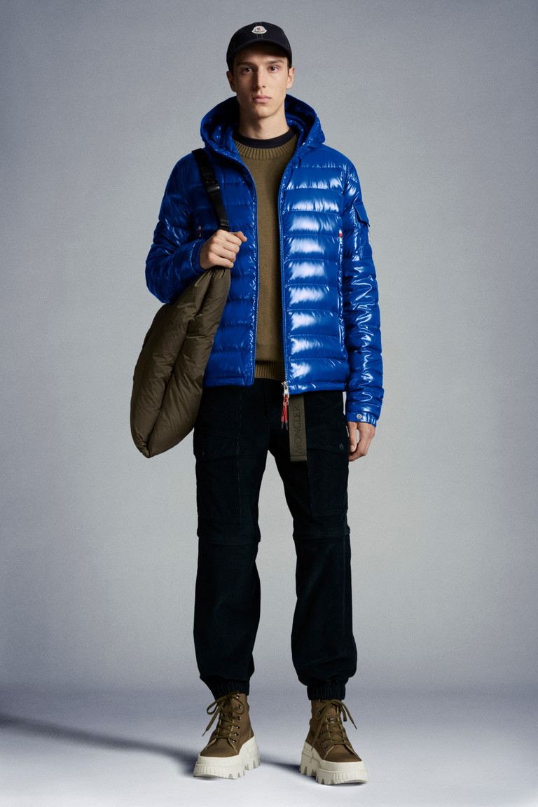 short hooded down jacket