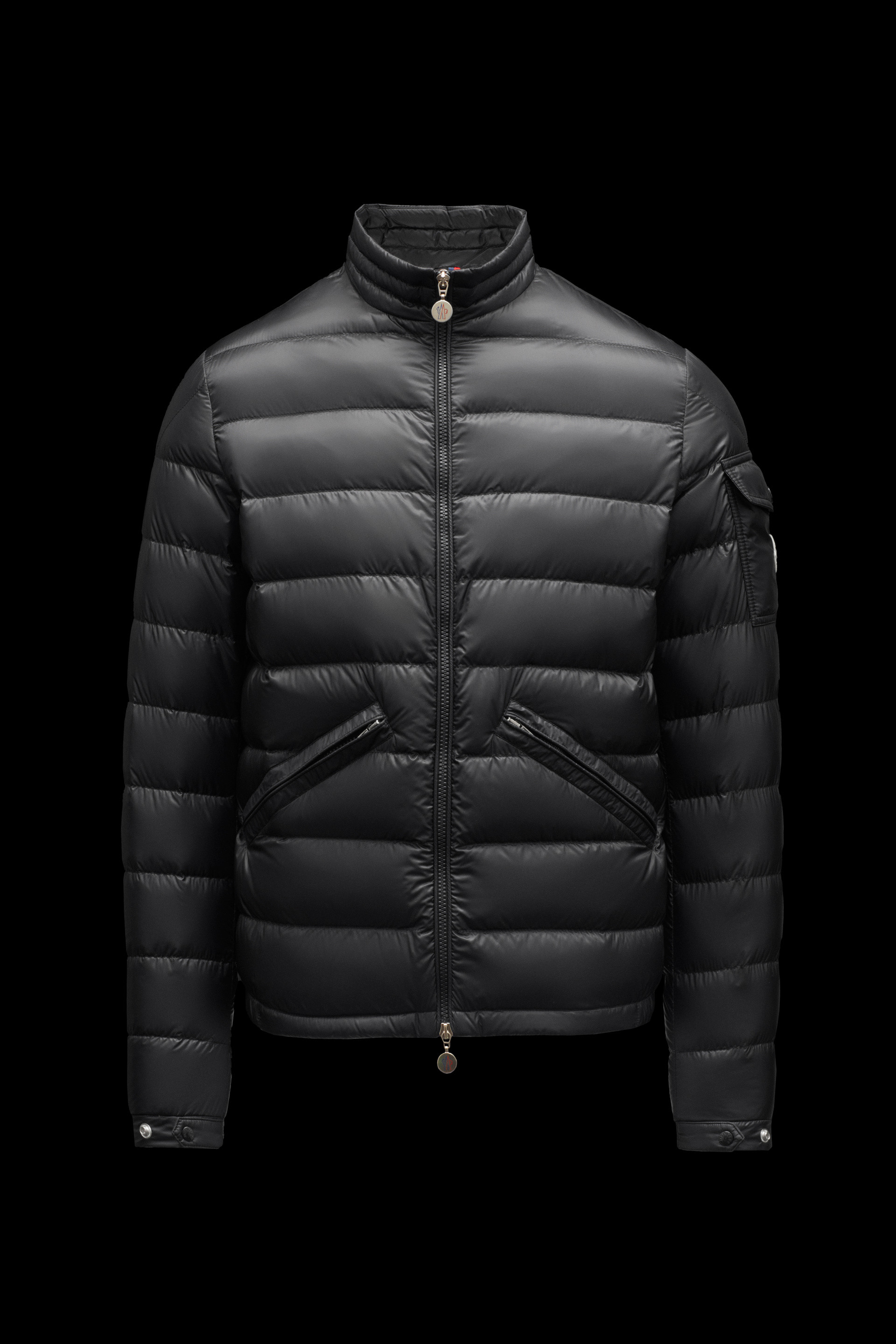 Black Agay Short Down Jacket - Lightweight Down Jackets for Men | Moncler DE