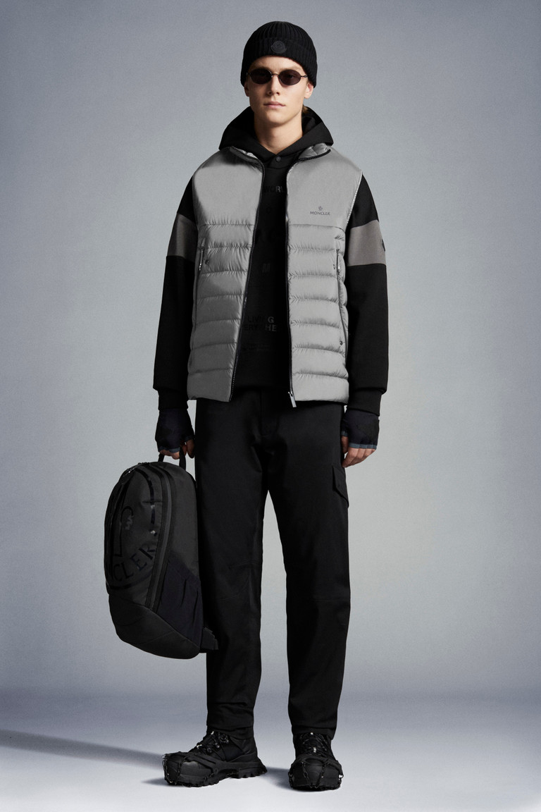 lightweight long gilet