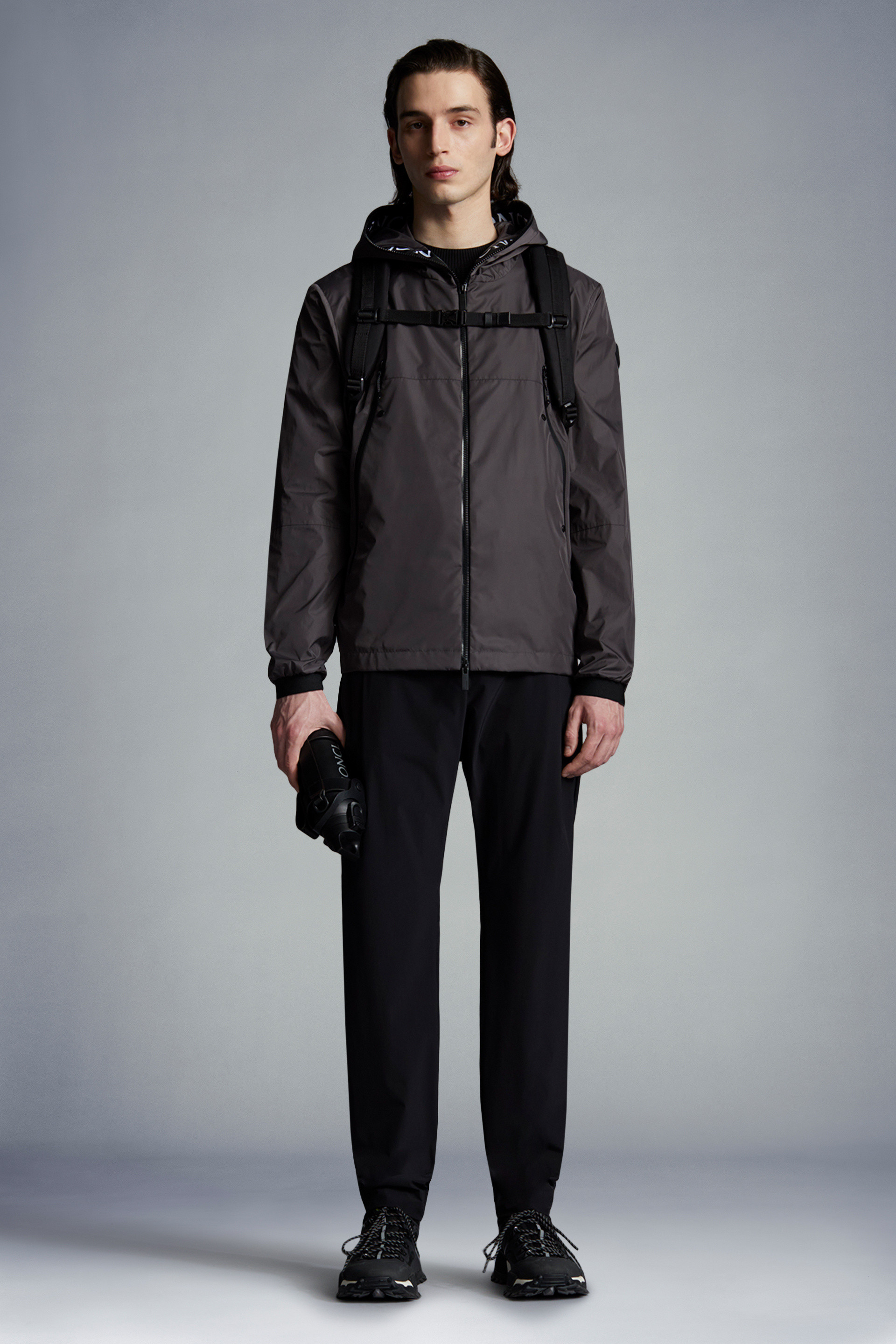 moncler alpine black jacket