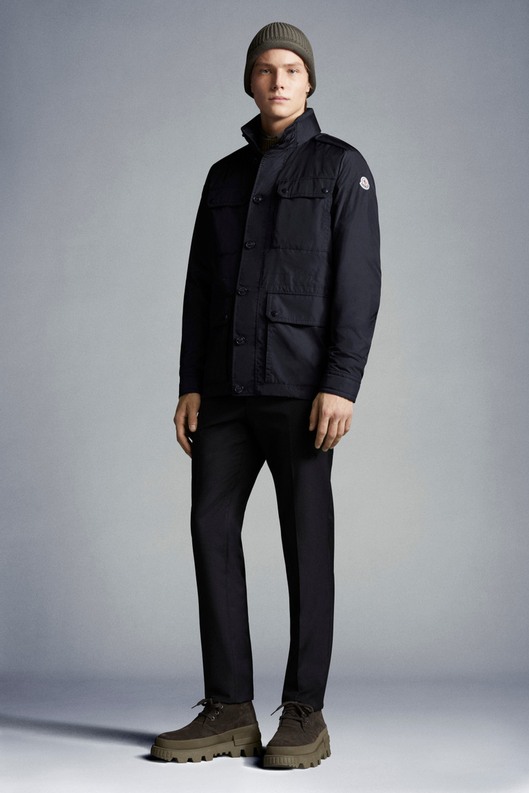 Moncler Giubbino Antivento Erdvile' I19511A00012 Con Logo main image 1