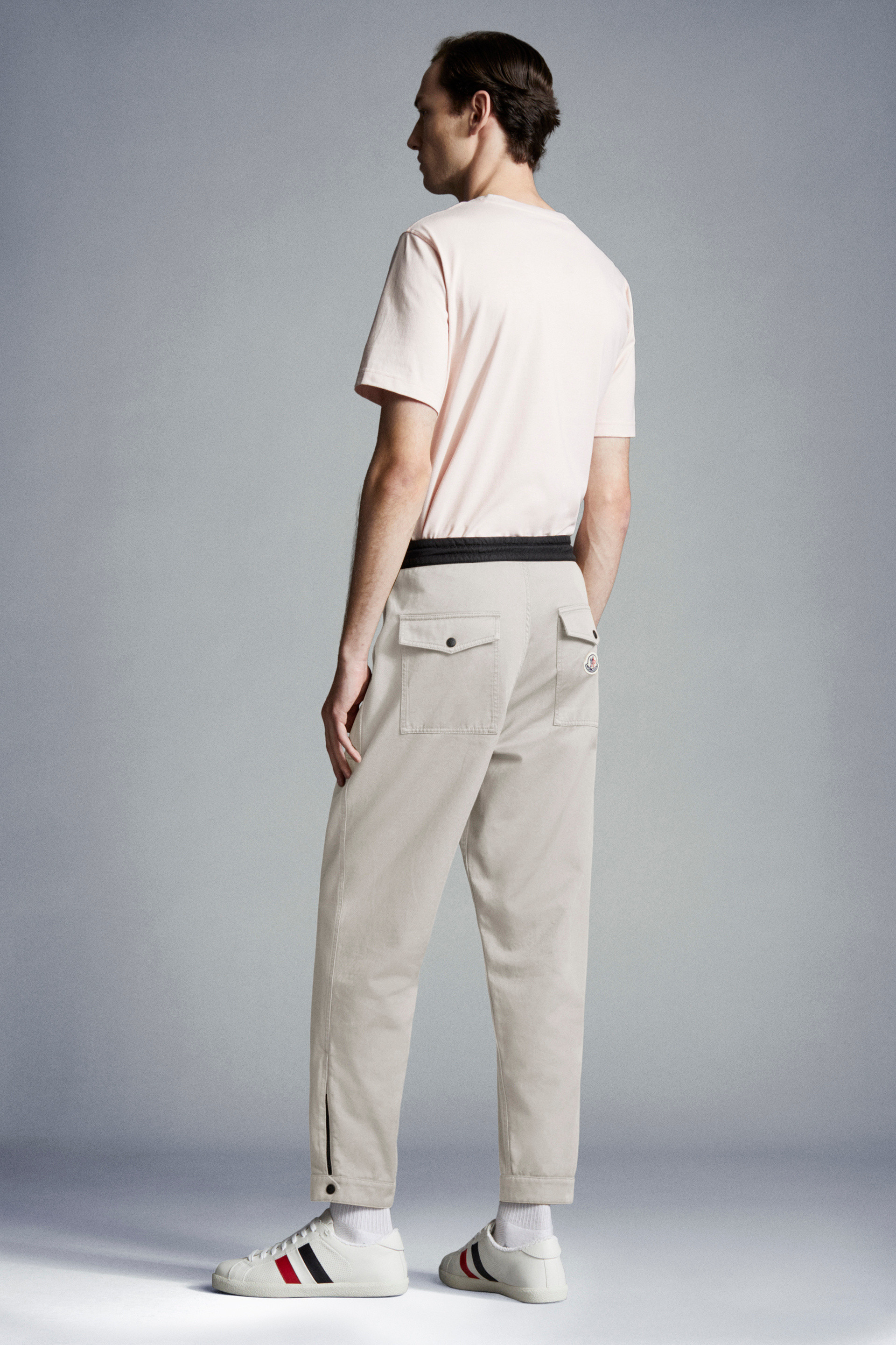 Silk White Cotton Trousers - Trousers 