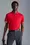 Tricolor Accent Polo Shirt