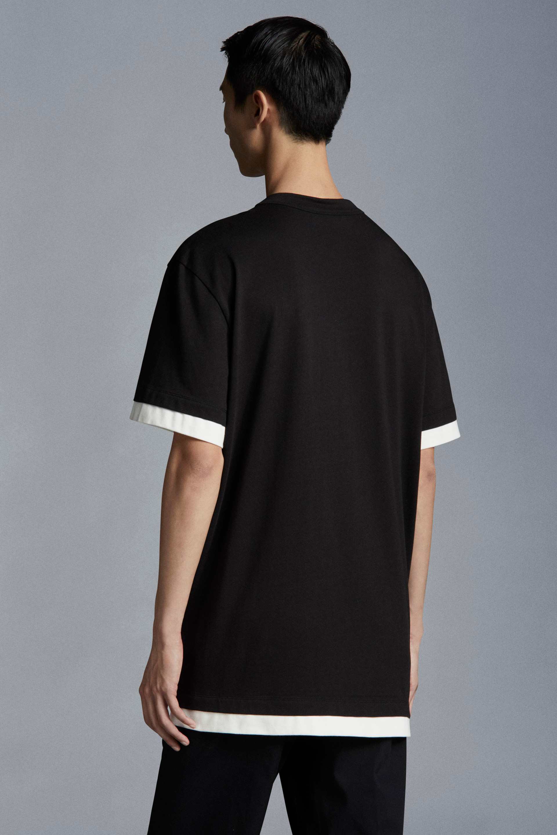 moncler black tee