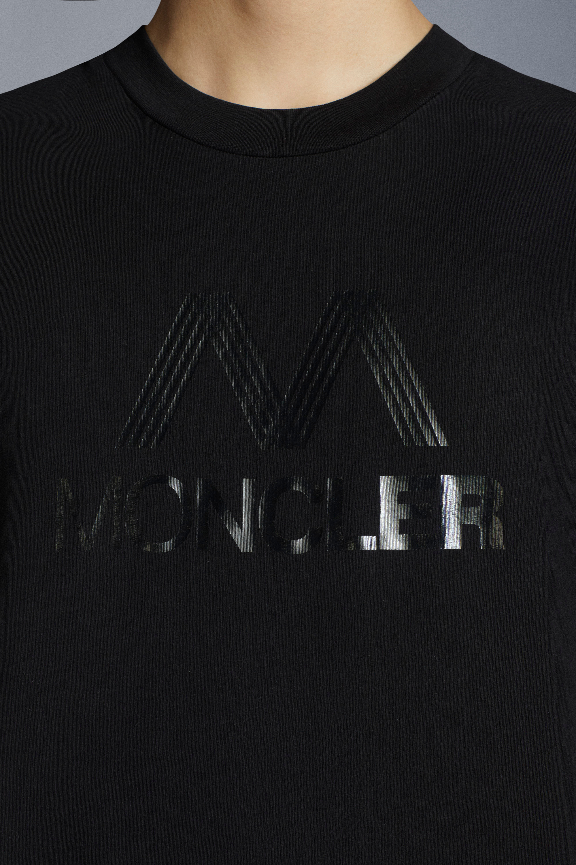 moncler embossed t shirt