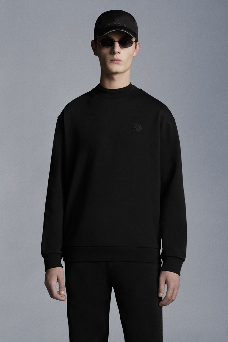 moncler sweatshirt black
