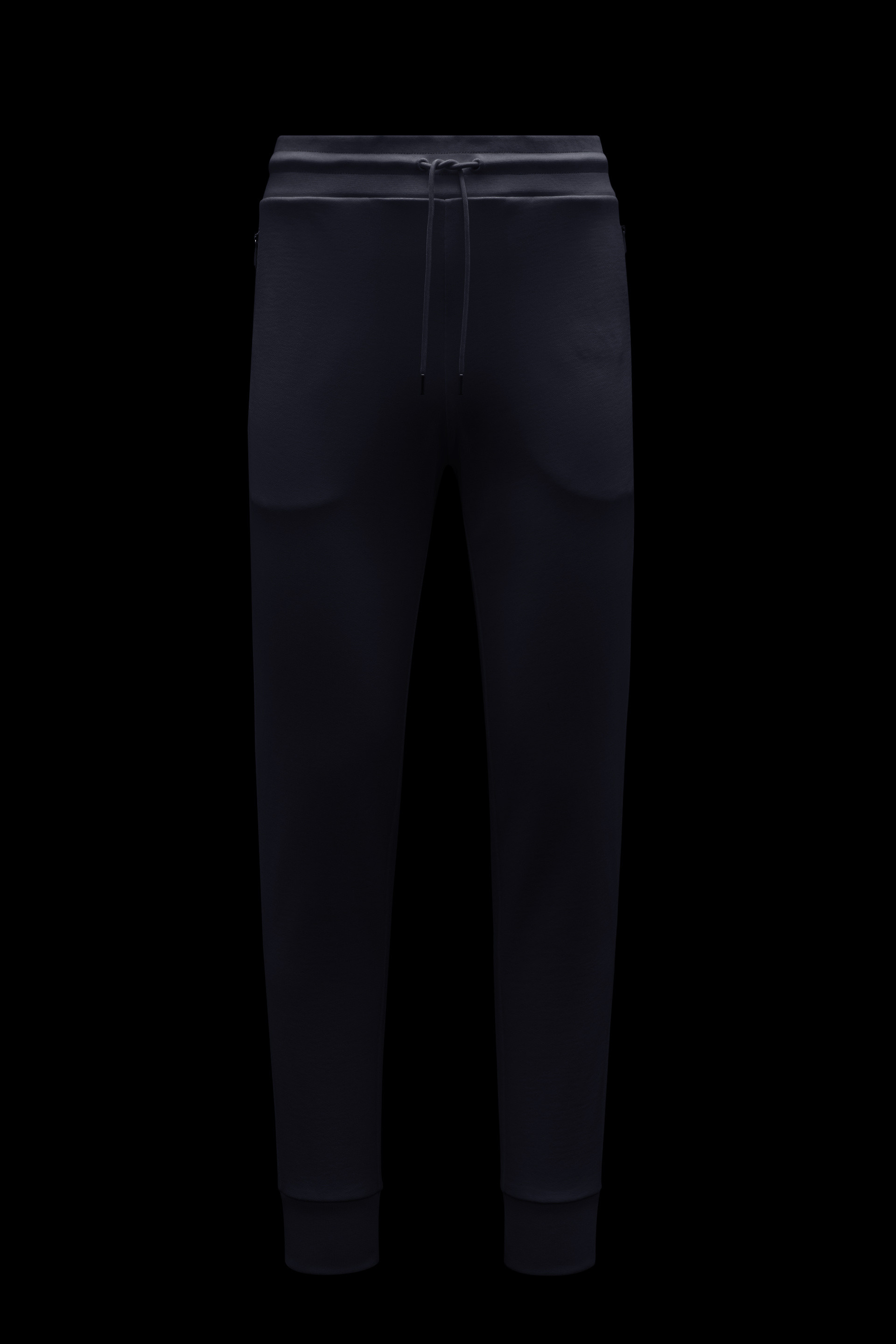 black moncler tracksuit