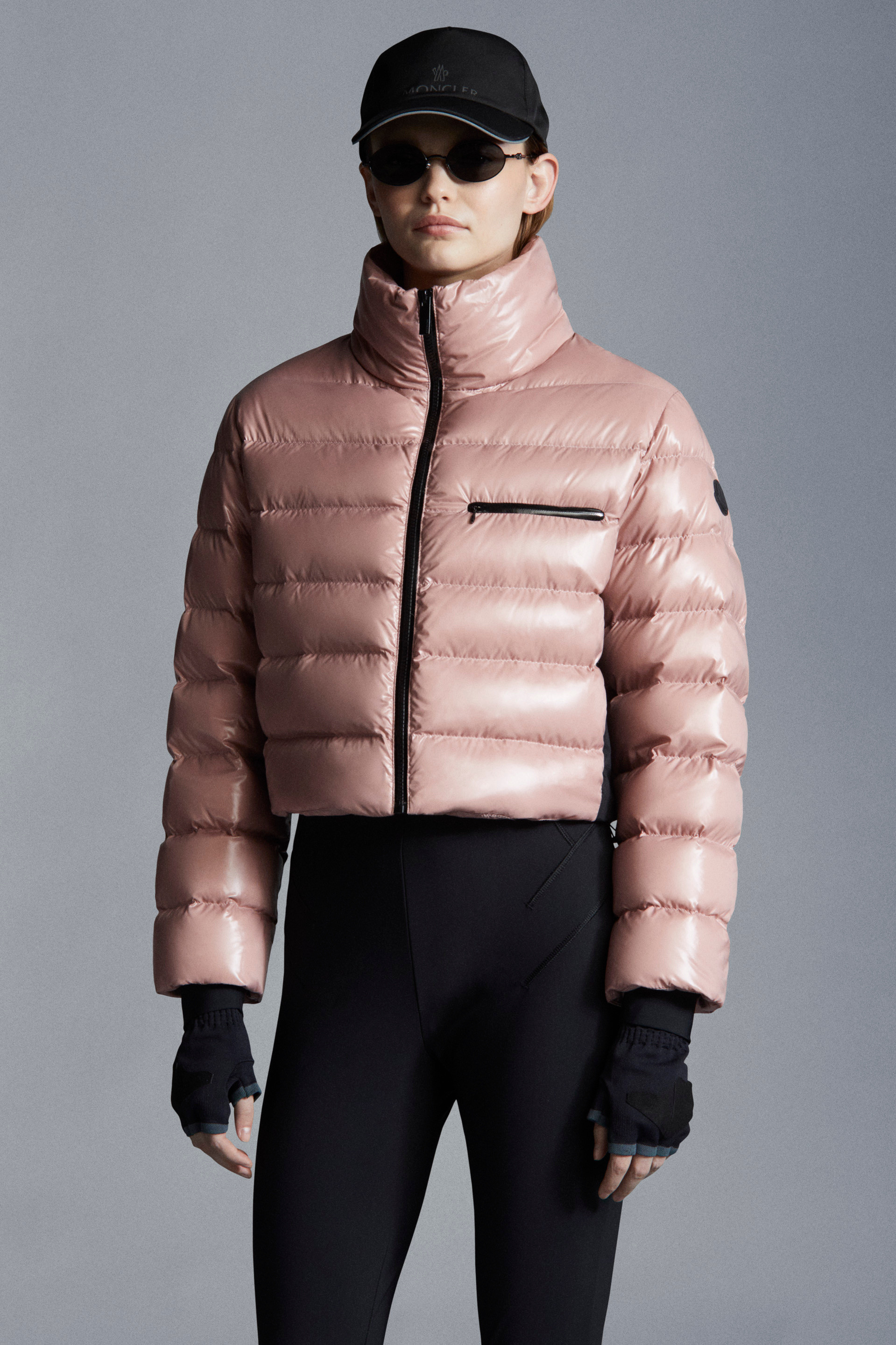 moncler cropped jacket