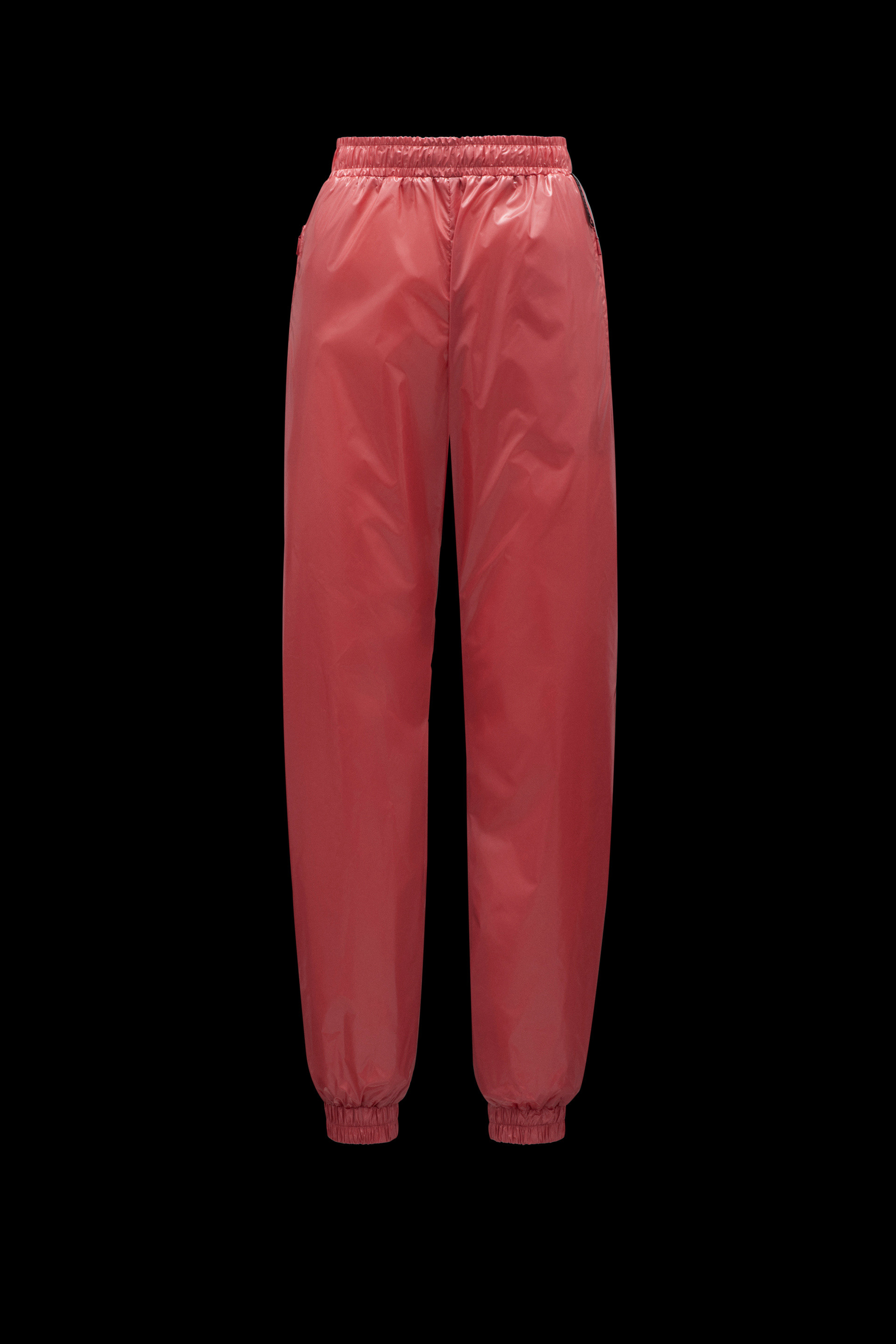 Pantaloni sportivi in nylon lucido Rosa Camelia - Pantaloni 