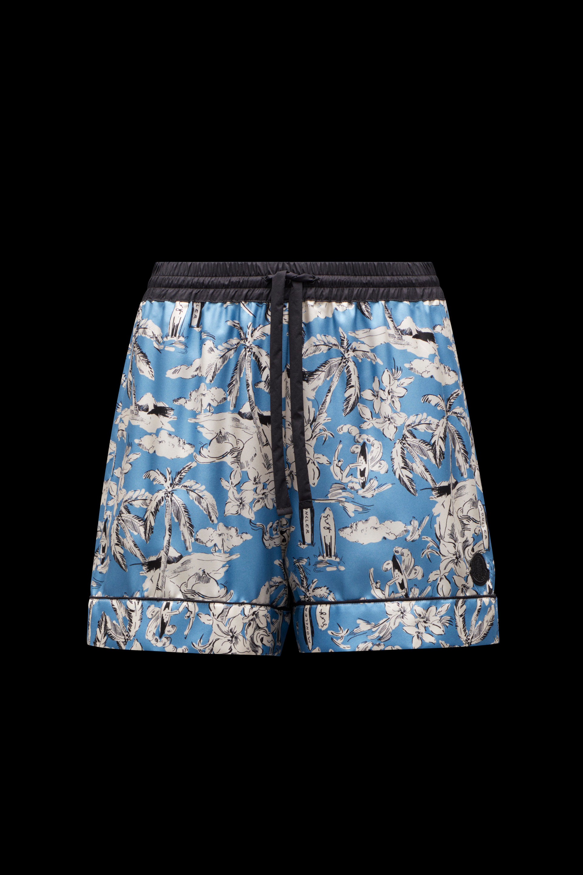 moncler green shorts