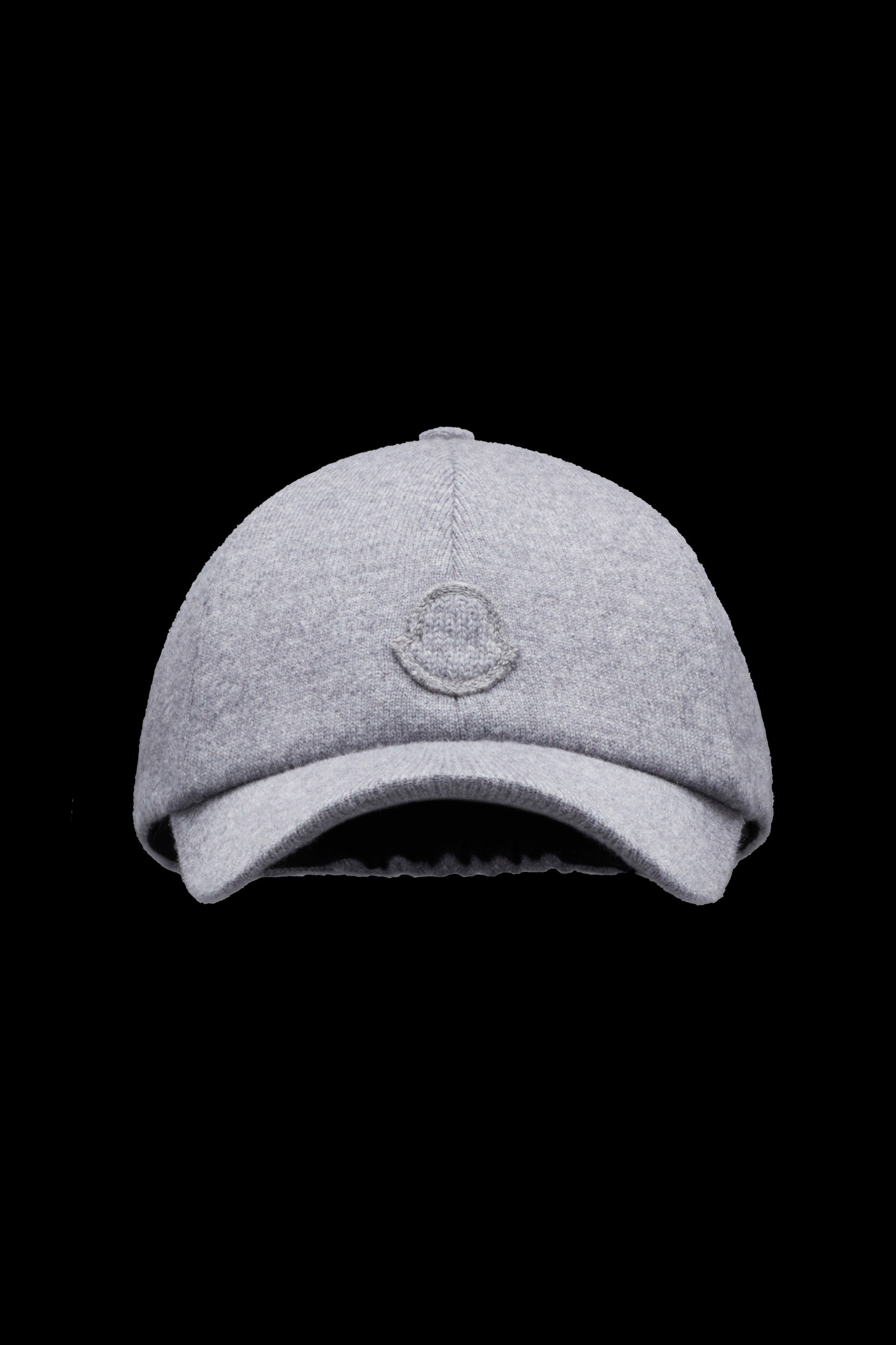 grey moncler beanie hat