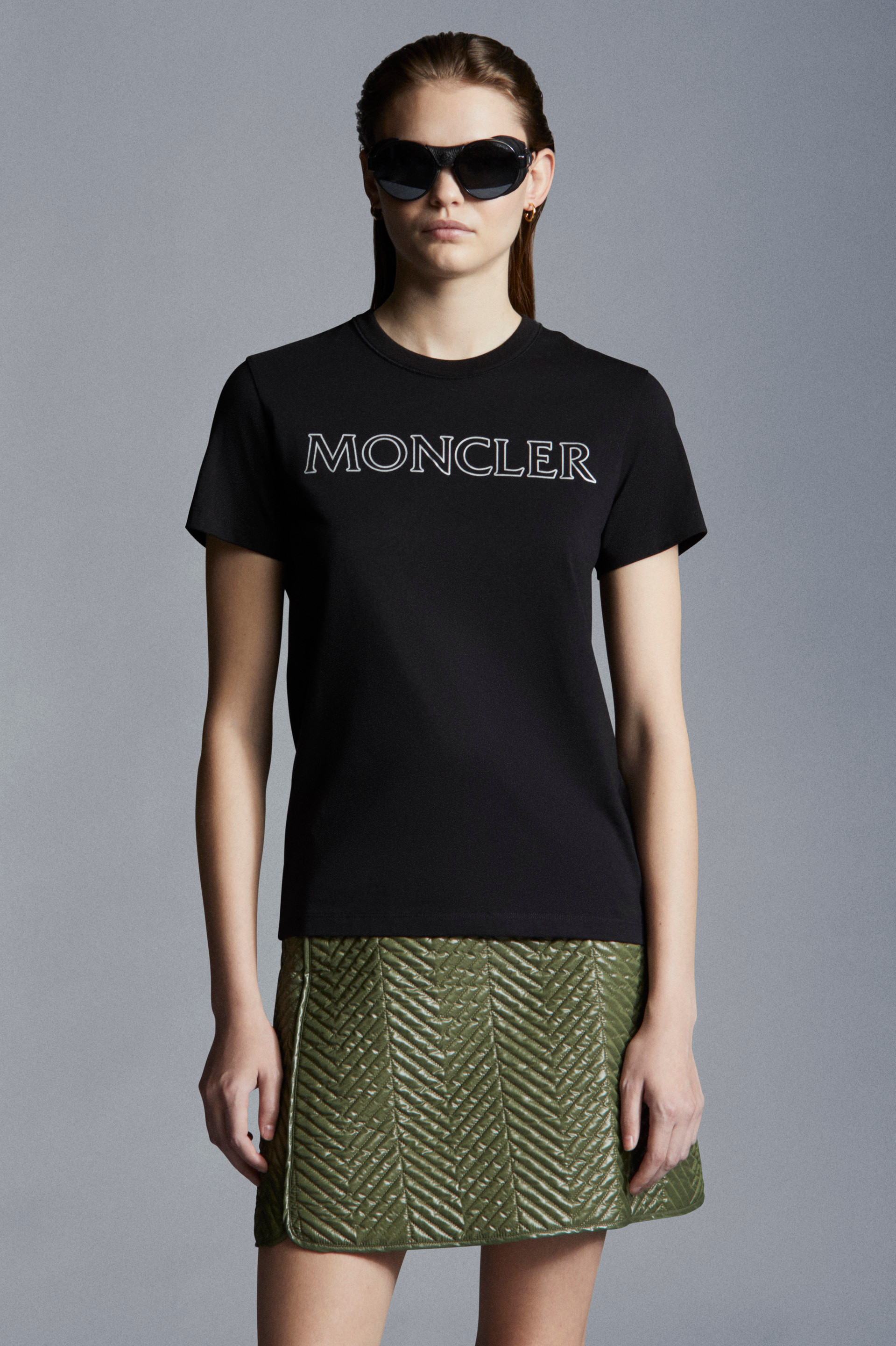MONCLER / モンクレール | × HYKE / ハイク コラボ バックロゴ Tシャツ