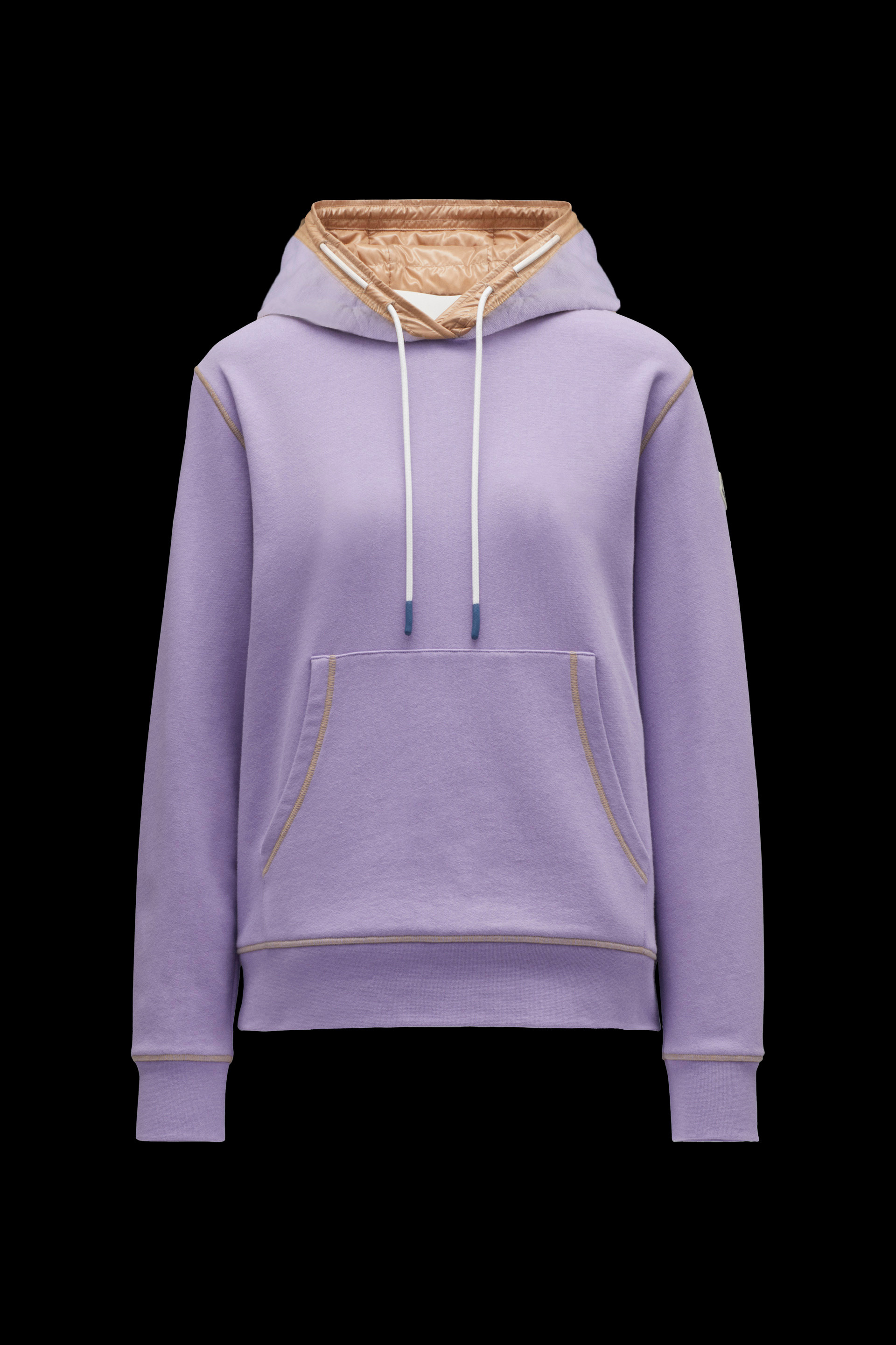 purple moncler hoodie