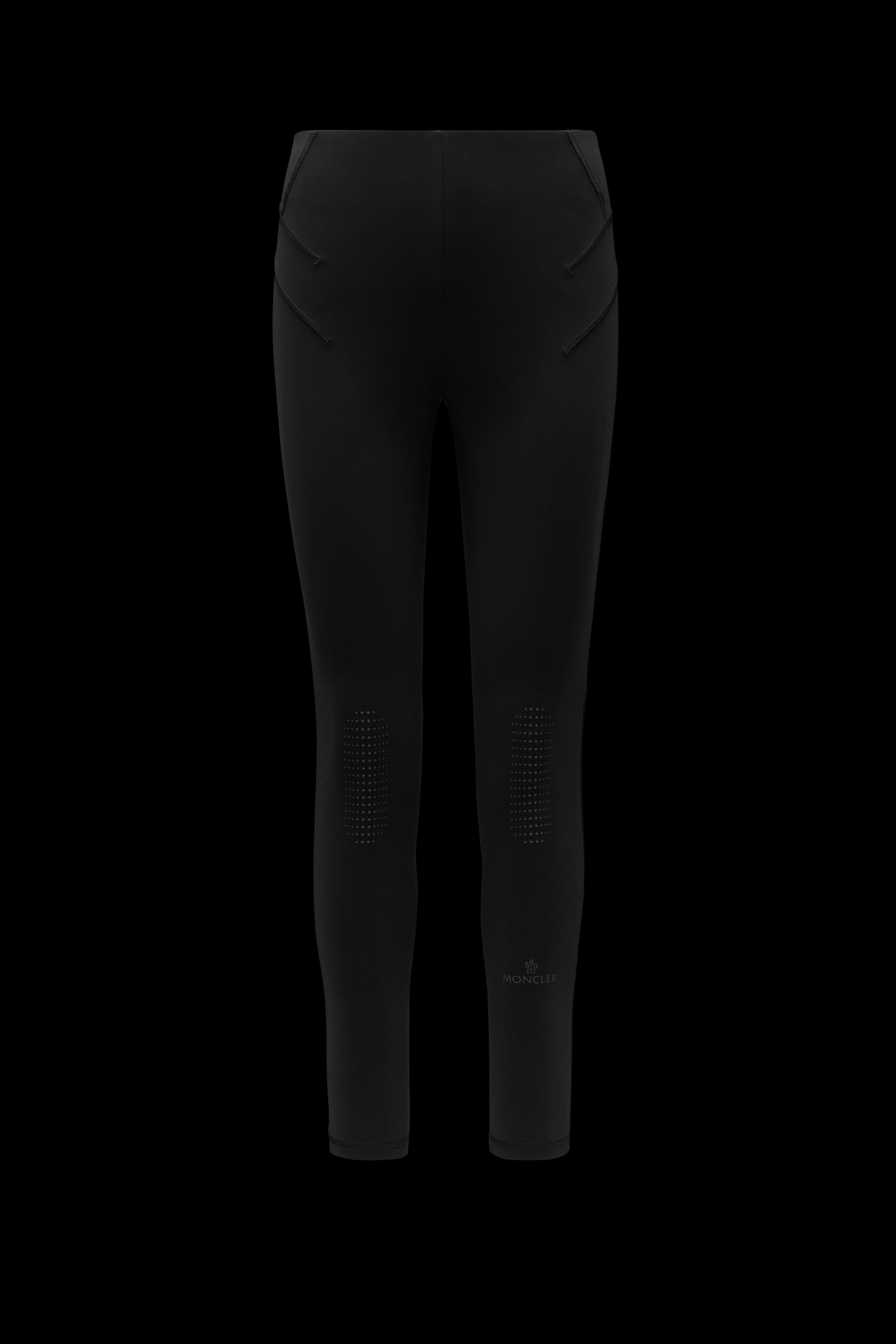 Black Jersey Leggings - Trousers 