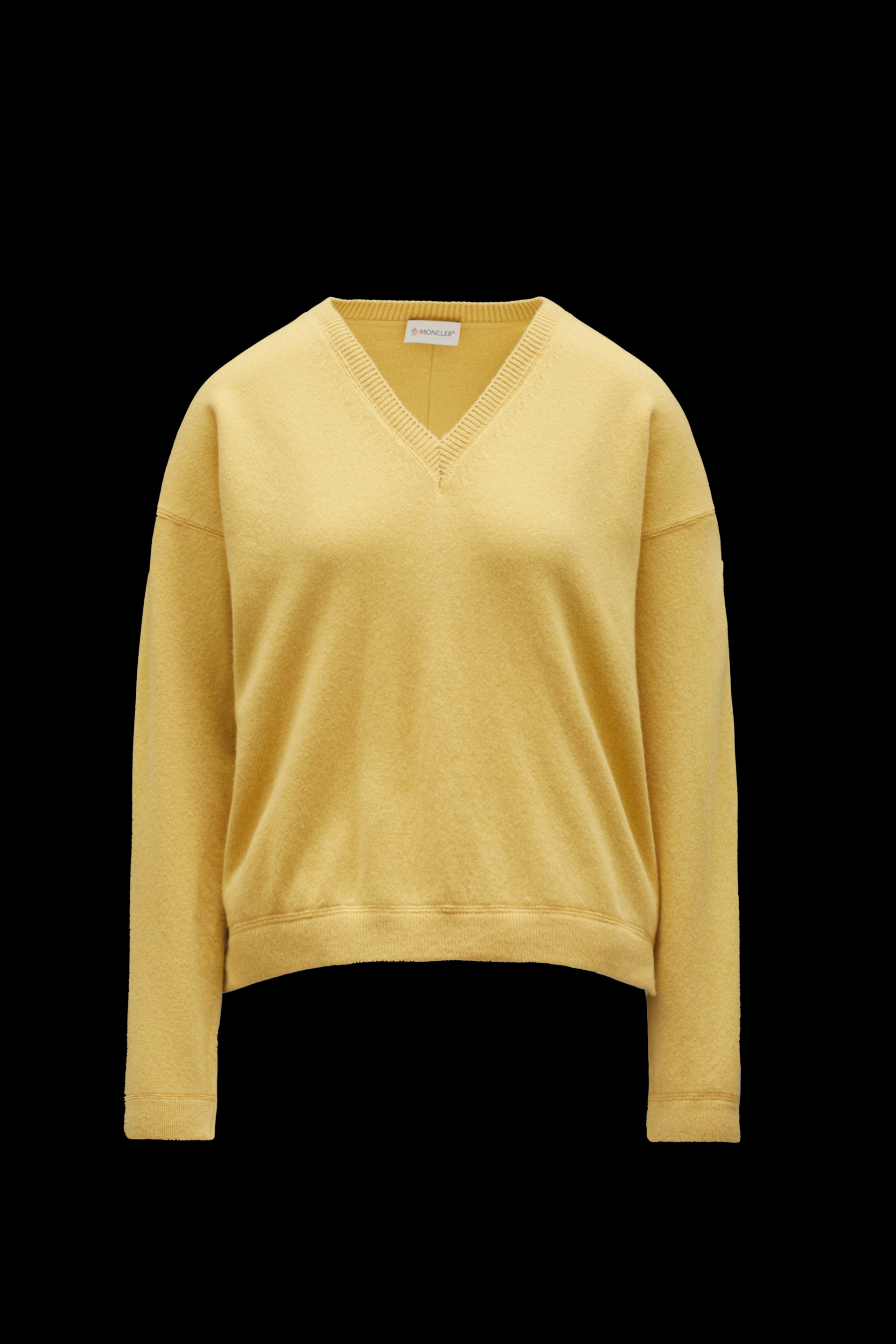 moncler yellow sweater