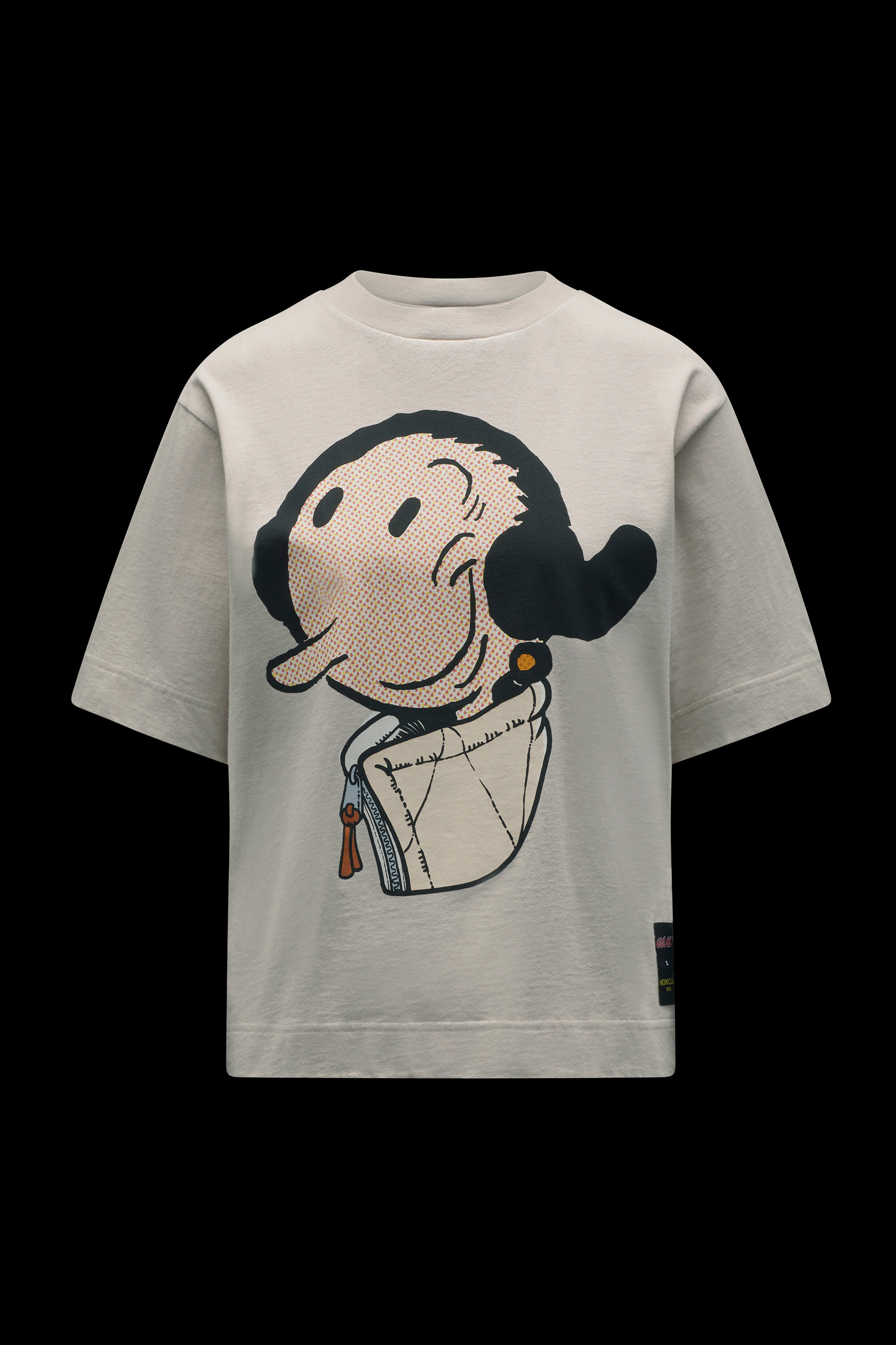 Cream Olive Oyl Motif T-Shirt - 2 