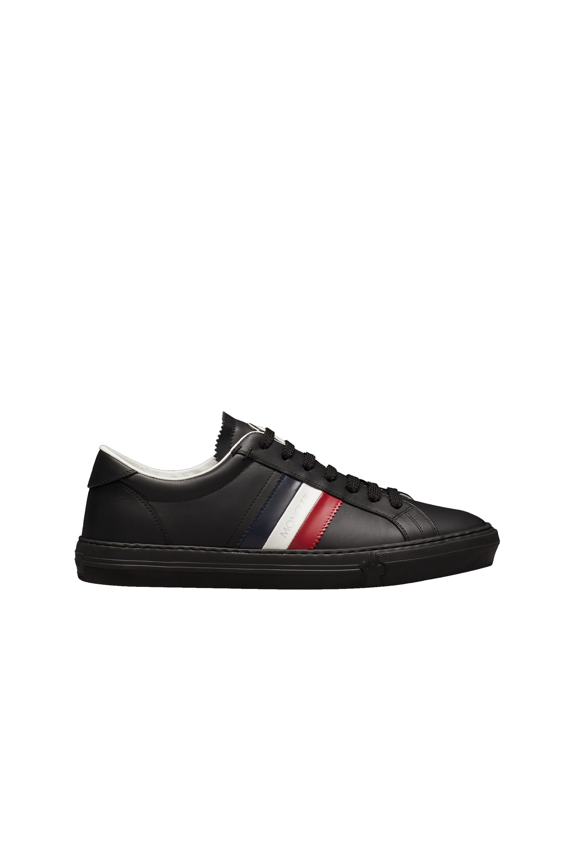 Moncler Collection New Monaco Trainers In Black