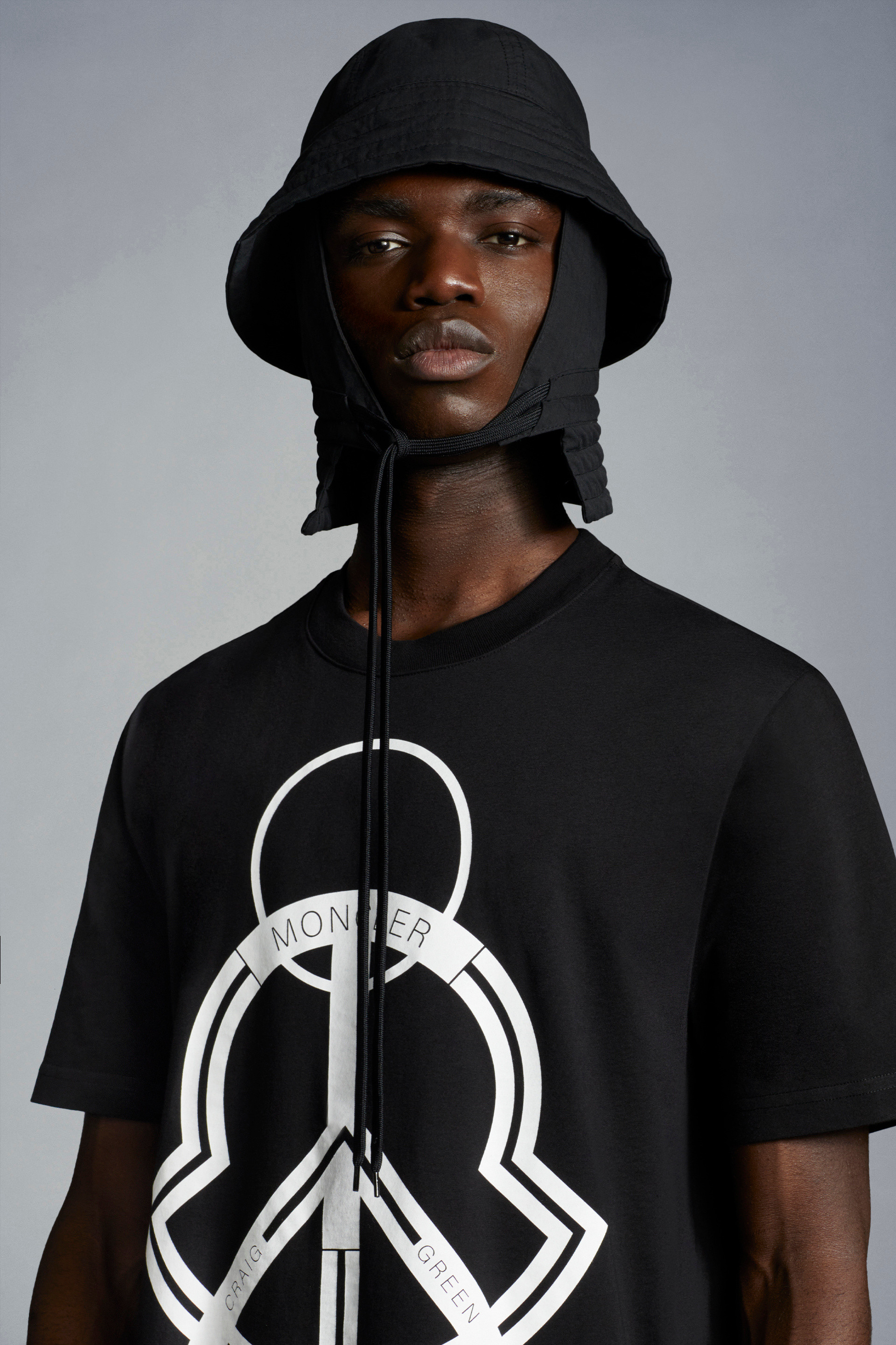 Black Printed T-Shirt - 5 Moncler Craig Green for Genius | Moncler US