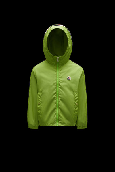 Light Green Hattab Rain Jacket - Jackets & Raincoats for Children | Moncler  US