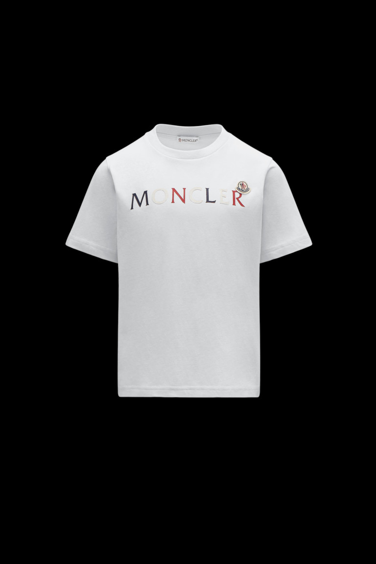 몽클레어 Moncler Logo T-Shirt,White