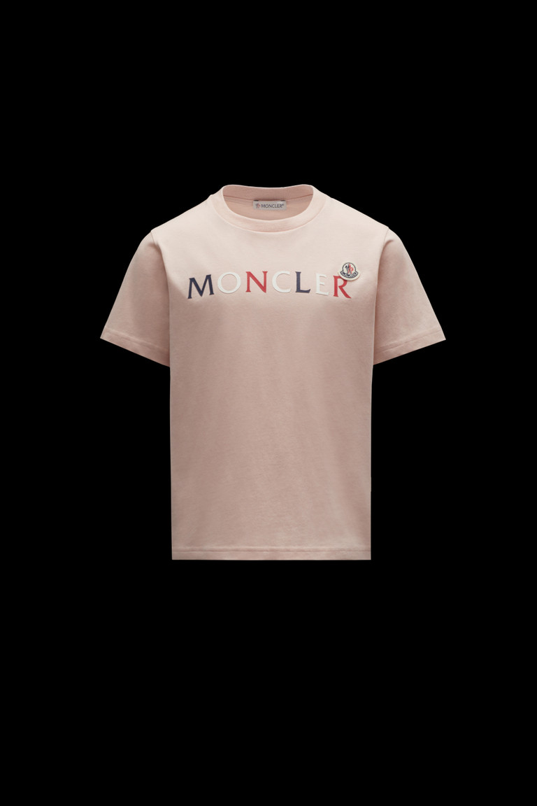 몽클레어 Moncler Logo T-Shirt,Petal Pink