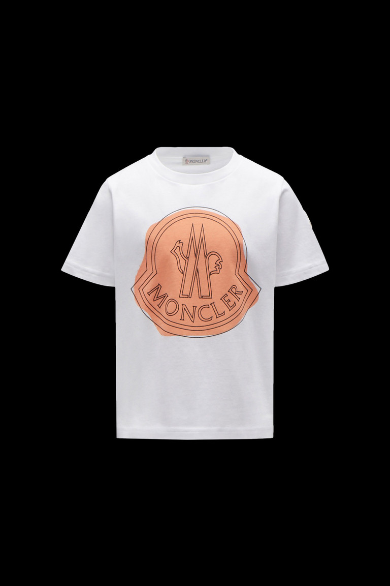 몽클레어 Moncler Logo T-Shirt,Off White