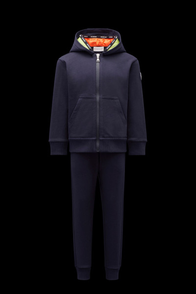 Night Blue Tracksuit Set - Trousers & Tracksuits for Children | Moncler GB