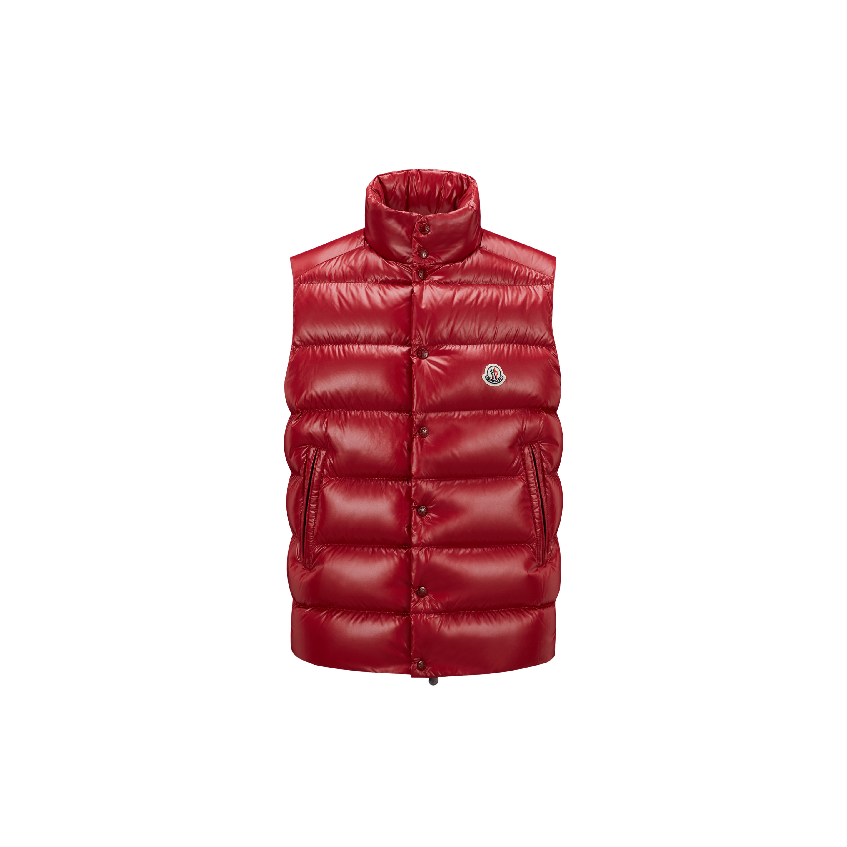 Moncler Collection Doudoune Sans Manches Tibb In Red