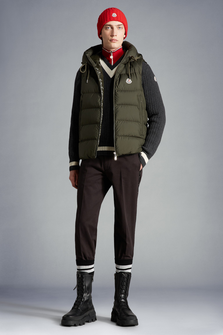 Moncler Men's Down Jacket Tuileries Green