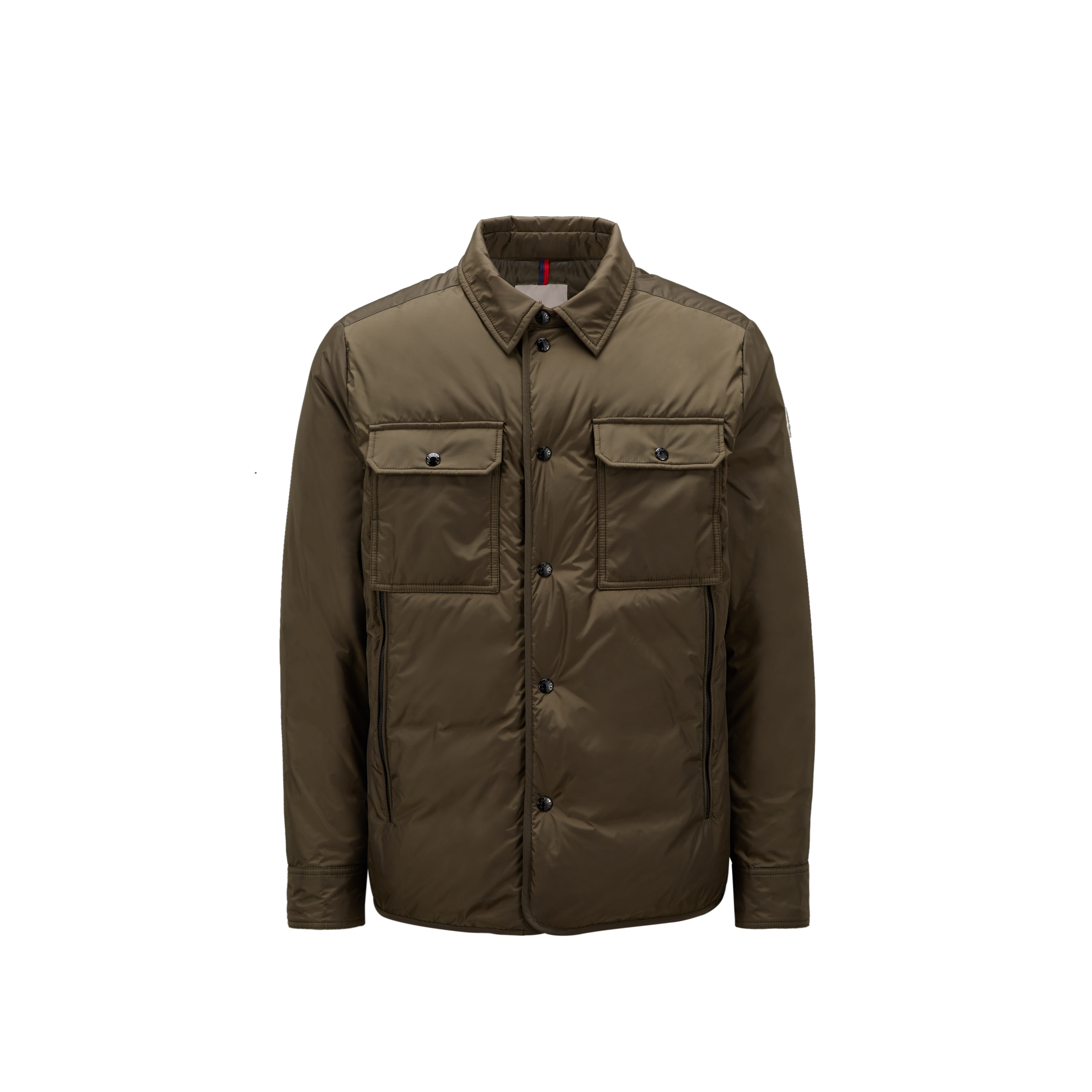 Moncler Collection Gagee Down Shacket Green