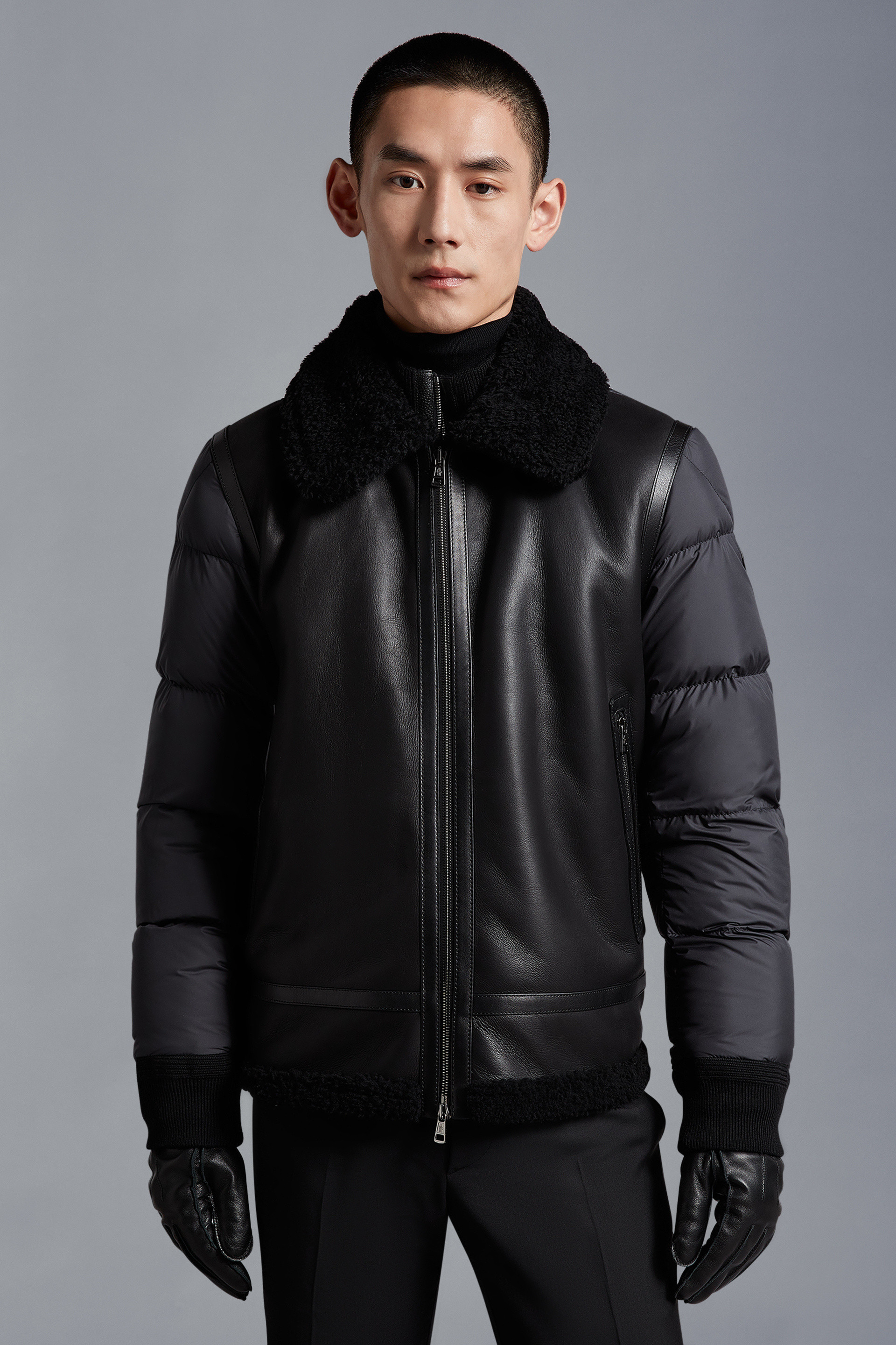 Black Alayta Short Down Jacket - Short 