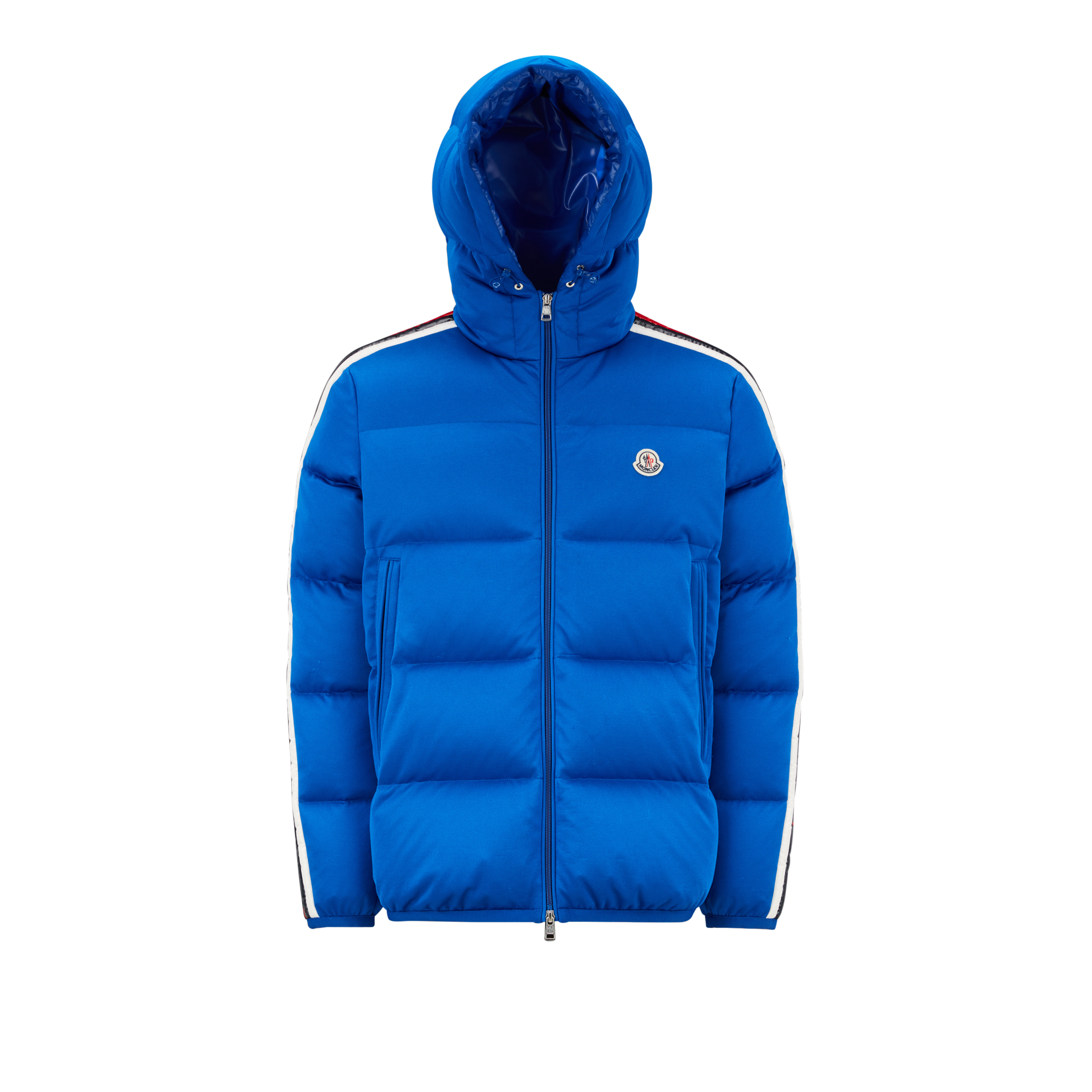 Moncler Collection Doudoune Courte Sanbesan In Blue