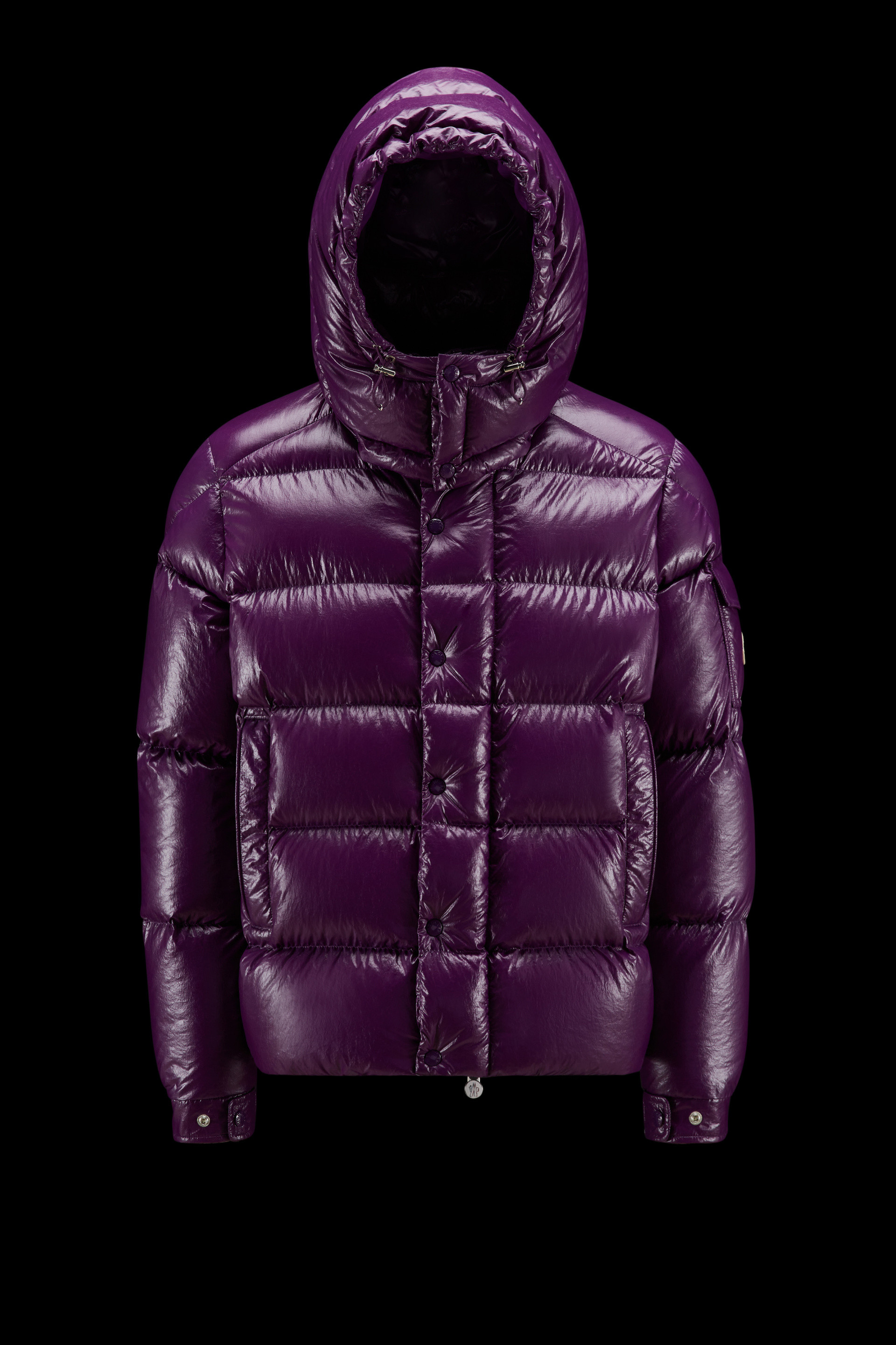 men pink moncler coat