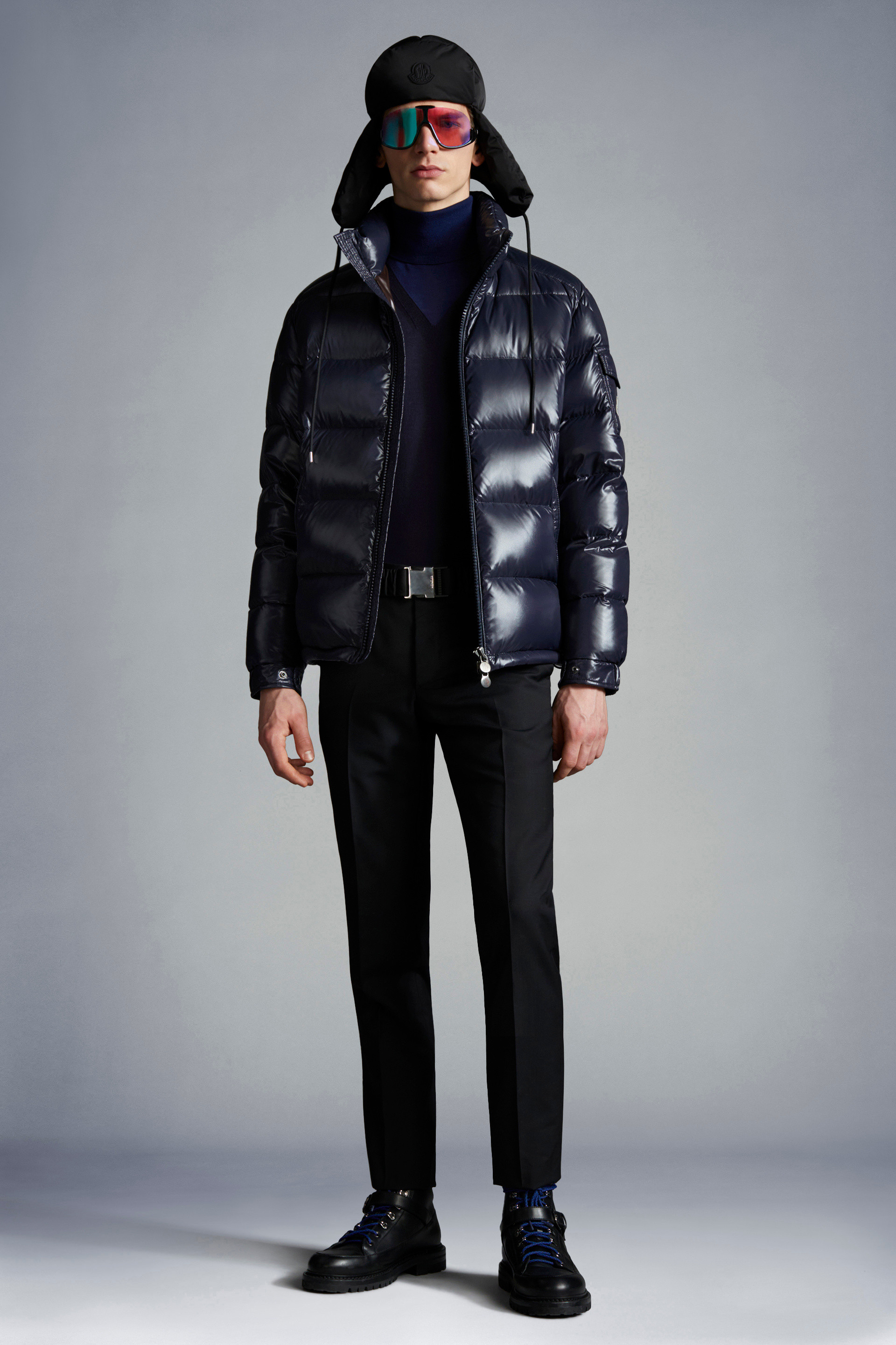 moncler maya navy blue