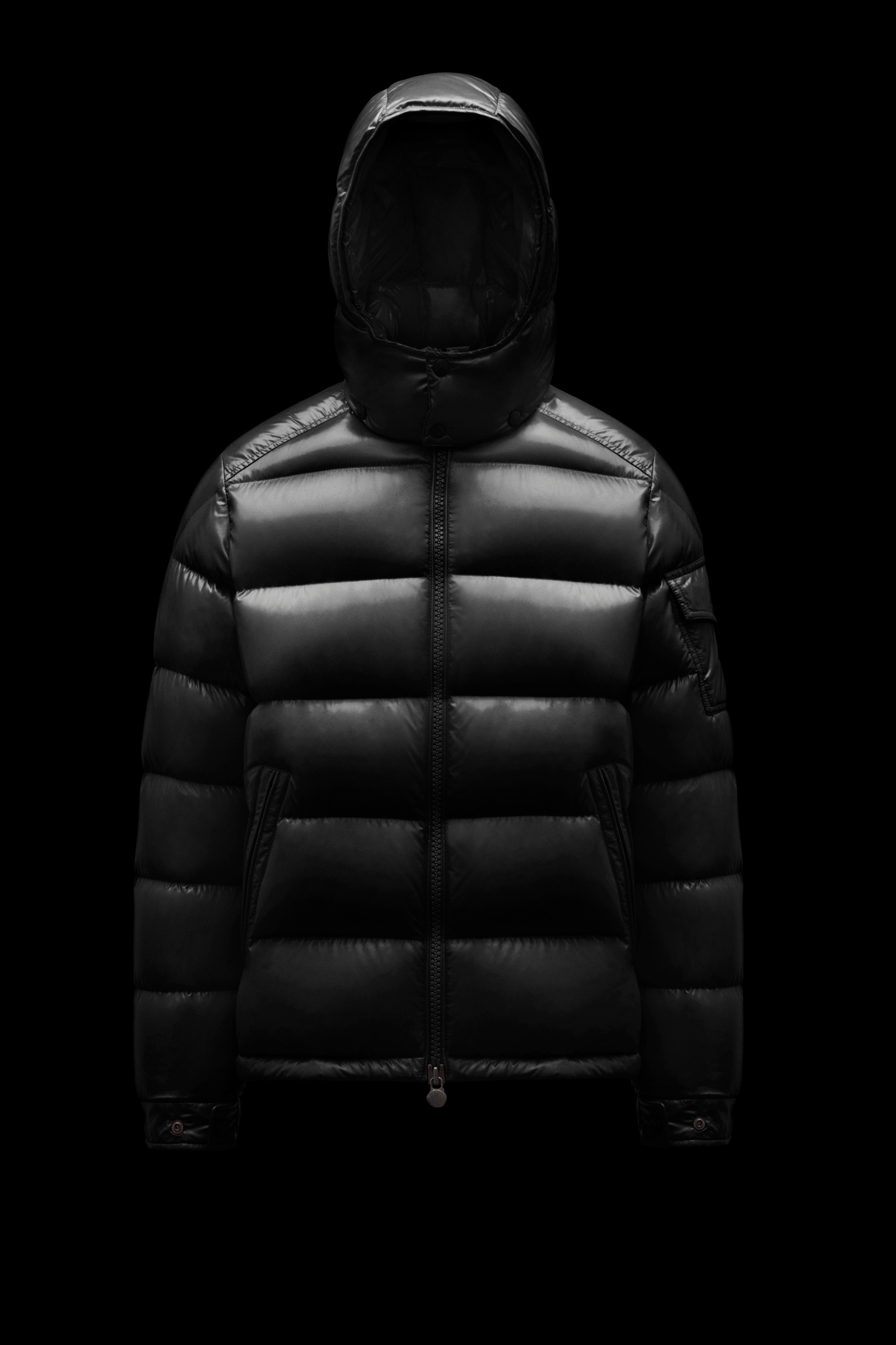 moncler maya jacket grey