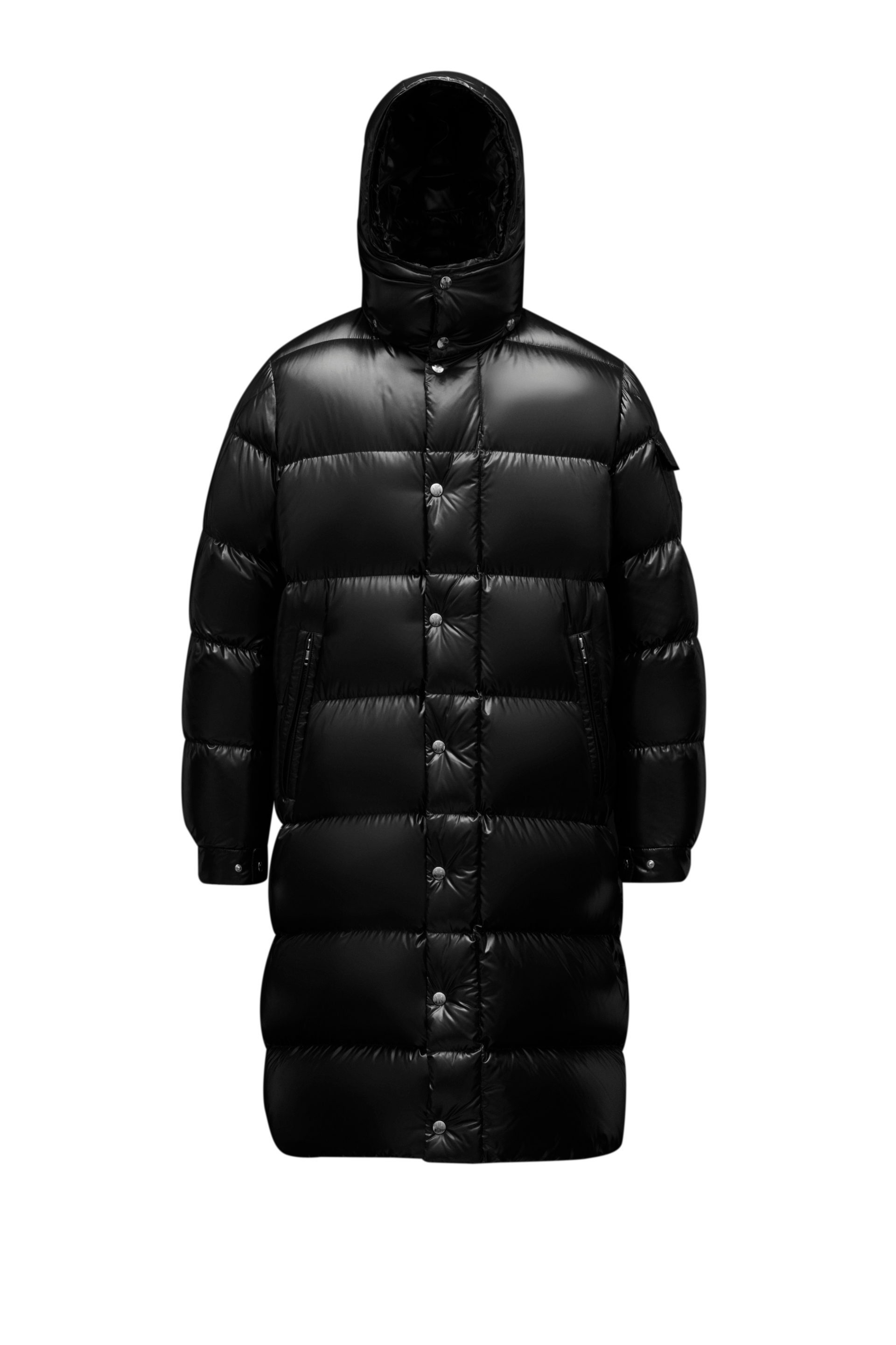 Moncler Collection Hanoverian Long Down Jacket Black Size 5