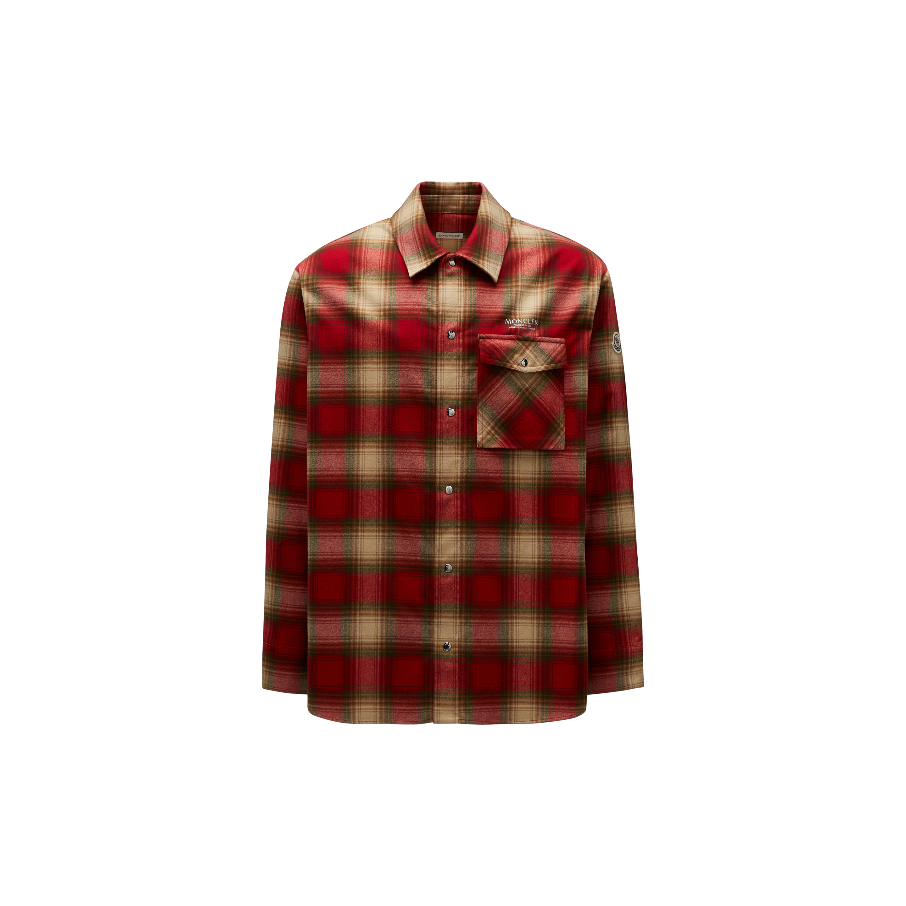 Moncler Collection Chemise En Flanelle In Multi