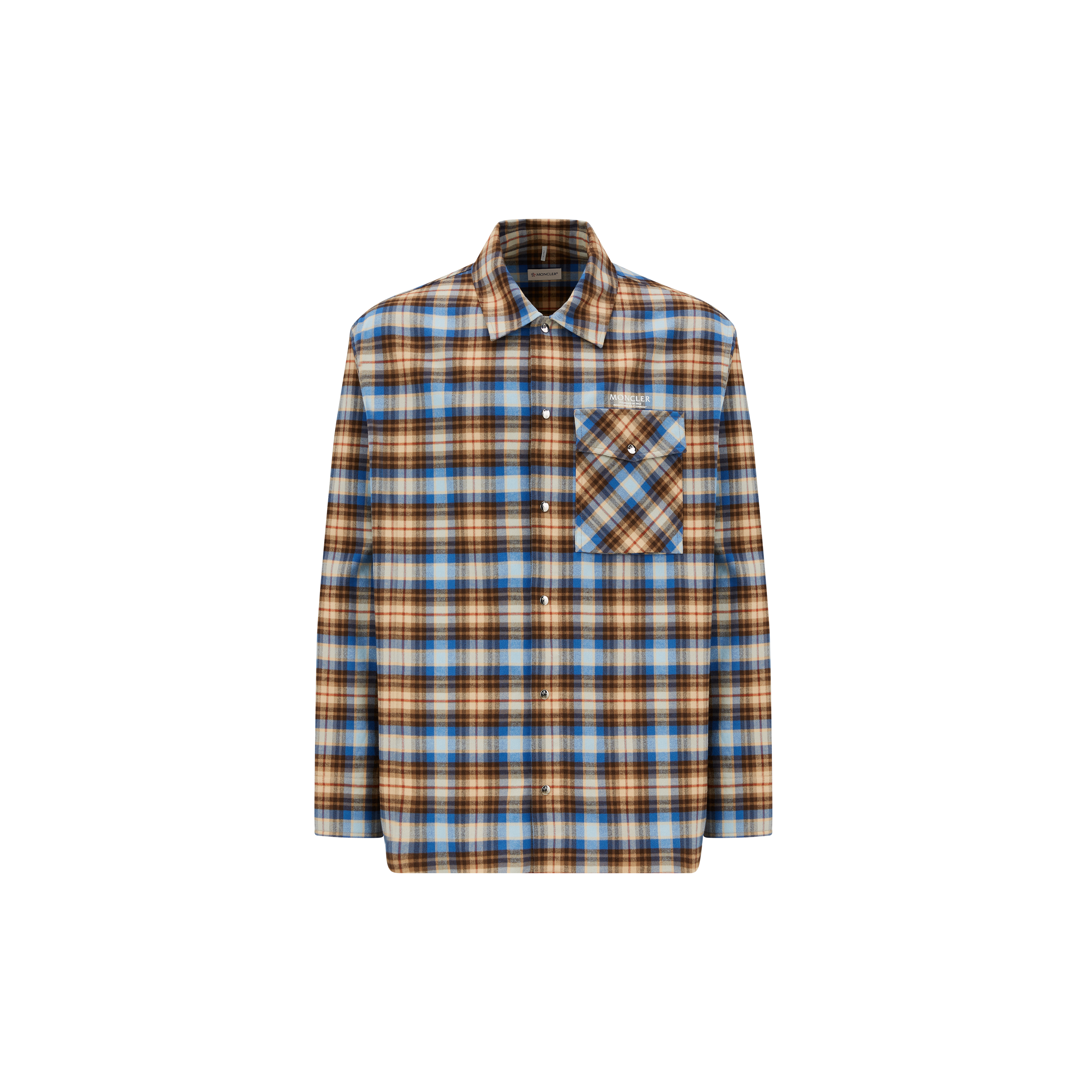 Moncler Collection Flannel Shirt Multicolour Size Xxl