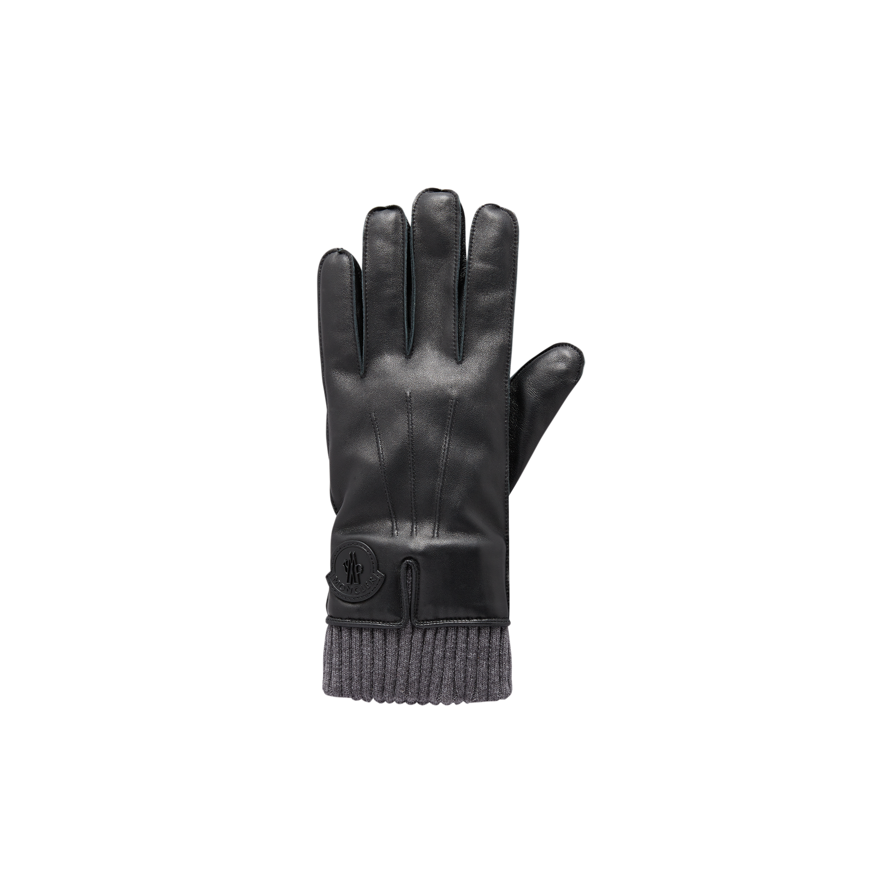 MONCLER COLLECTION GANTS EN CUIR 