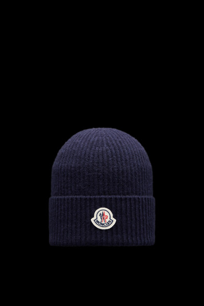 moncler hat dark blue