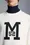 Sweatshirt mit Monogramm-Motiv