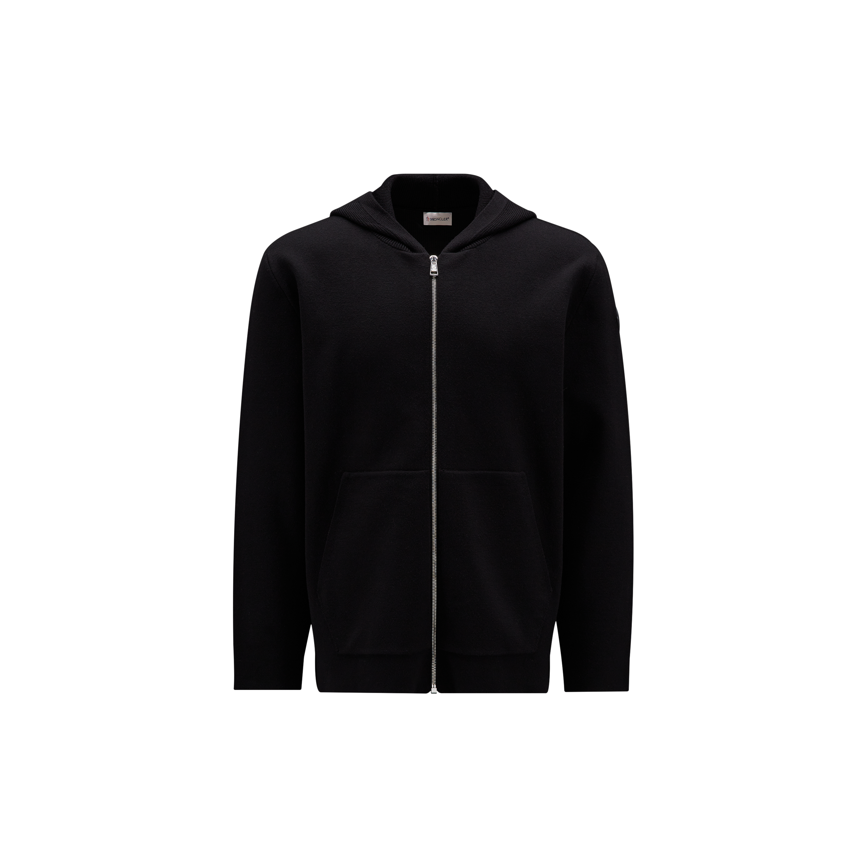 Moncler Collection Cardigan En Laine In Black