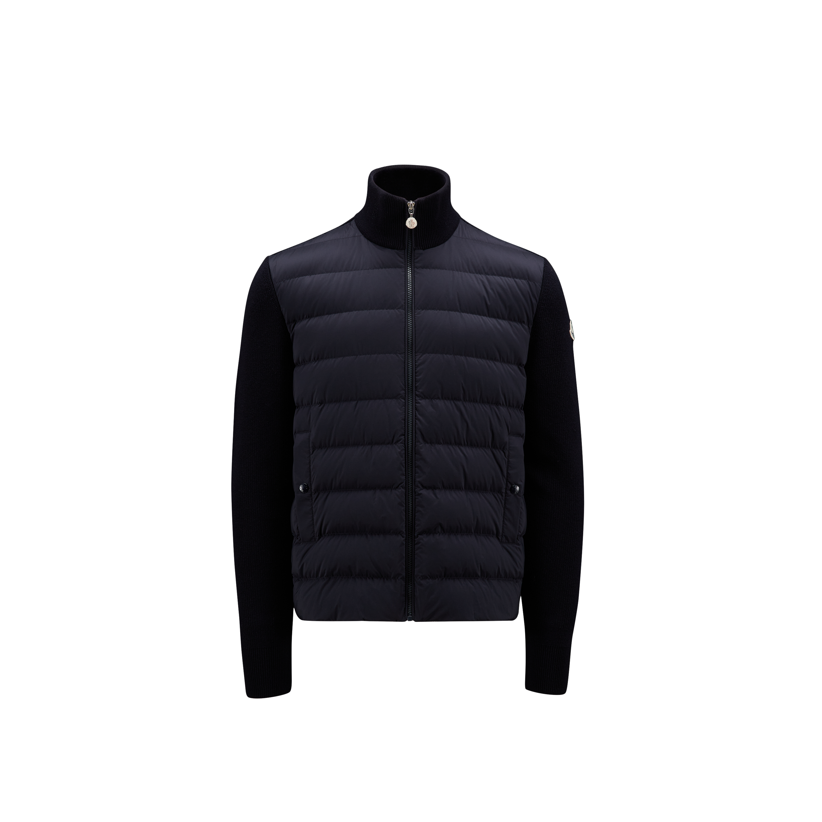 Moncler Collection Padded Wool Cardigan
