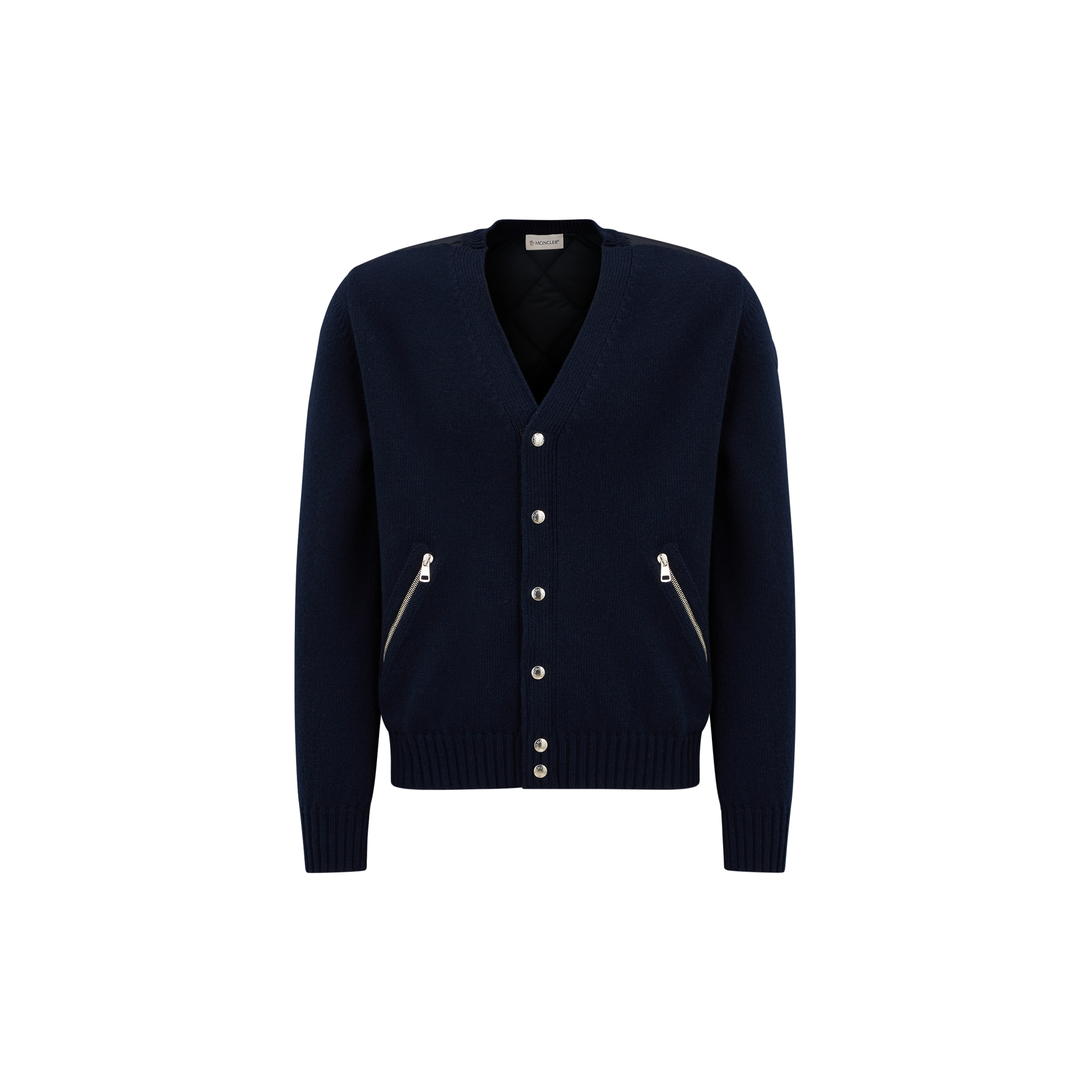 Moncler Padded Wool Cardigan