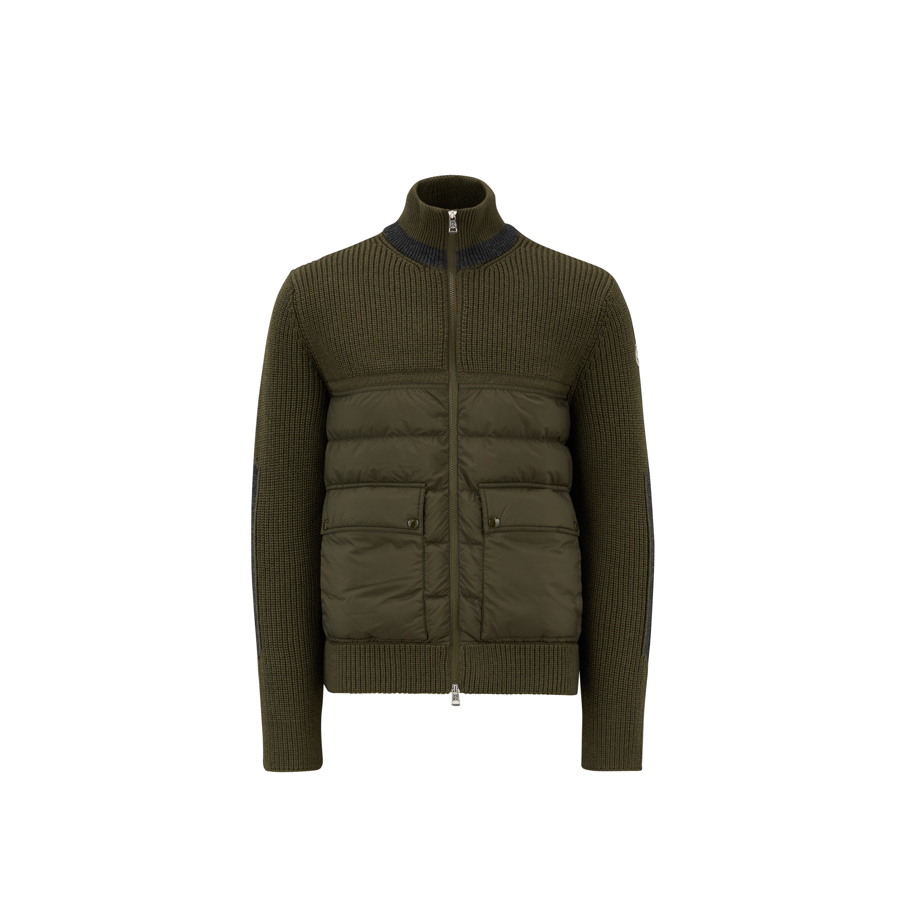 Moncler Padded Wool Cardigan