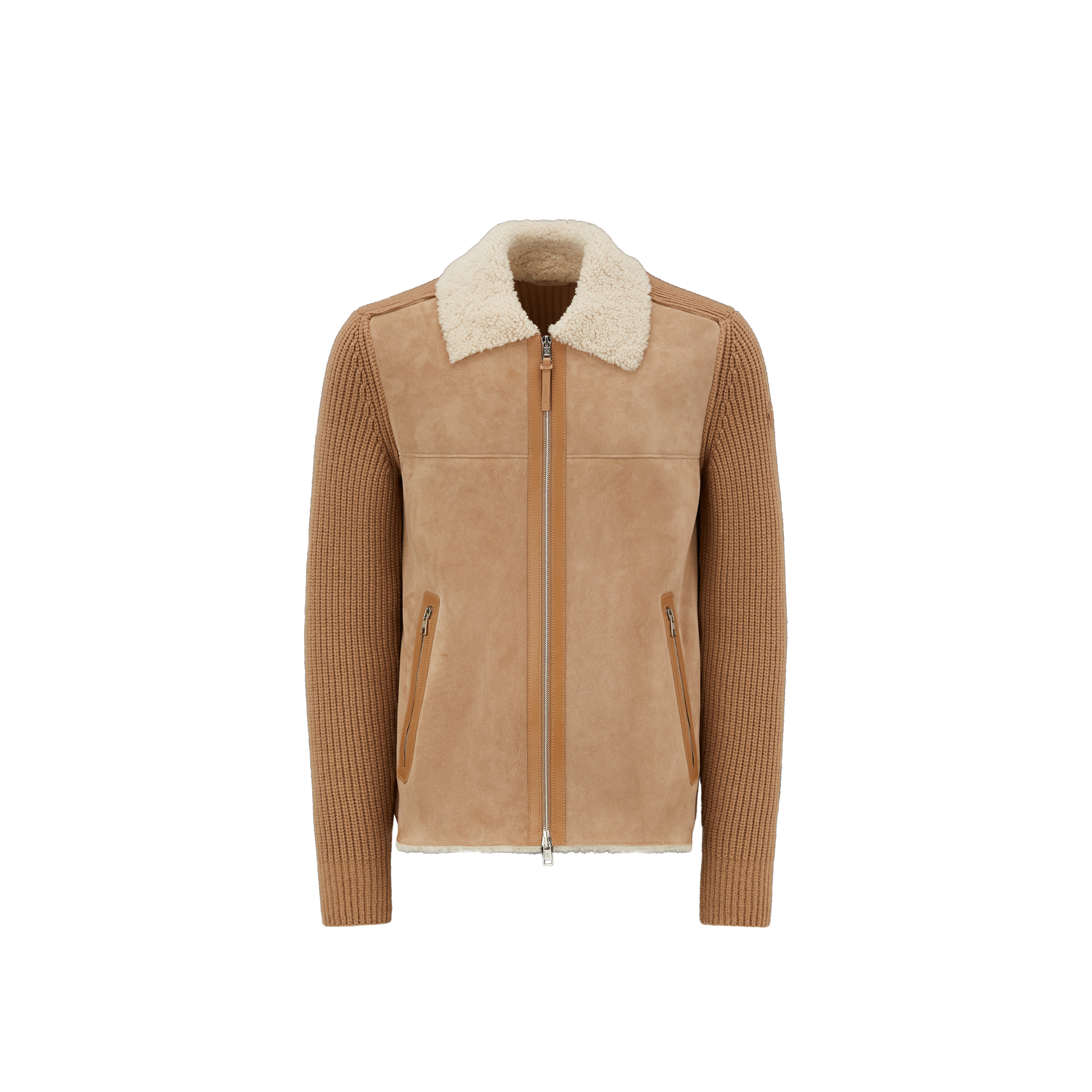 Moncler Collection Shearling Cardigan