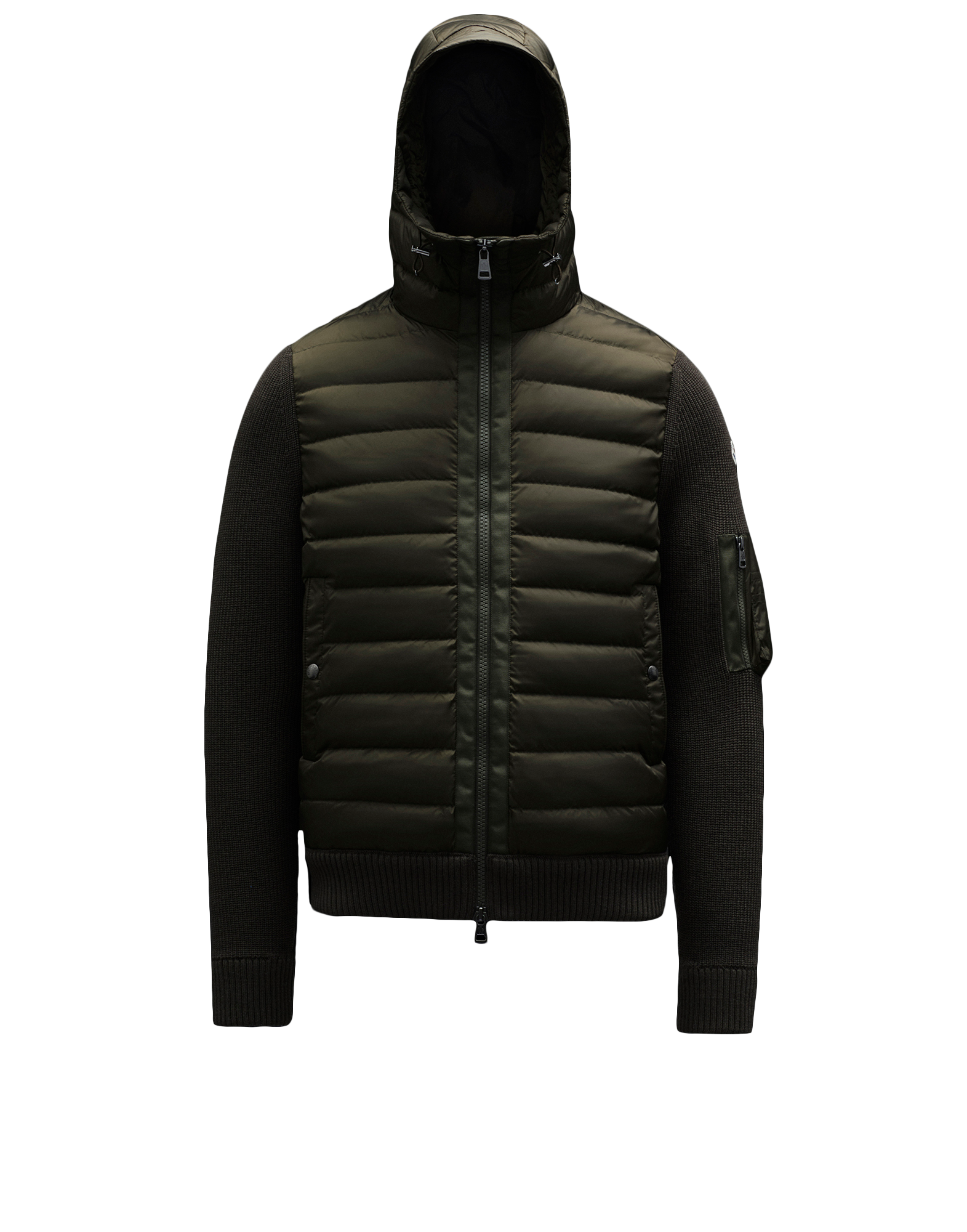 Moncler Collection Padded Wool Hoodie