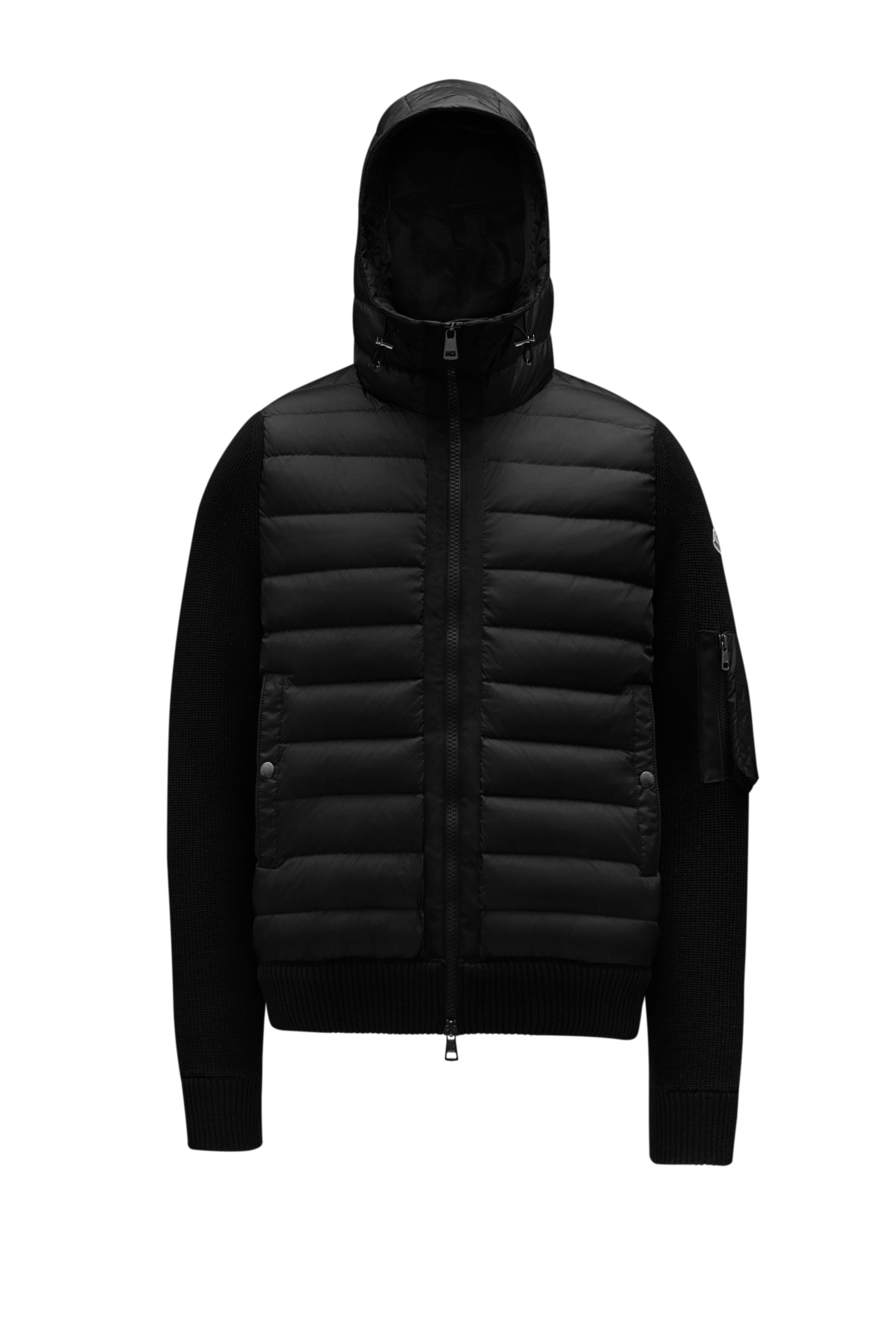 Moncler Collection Padded Wool Hoodie