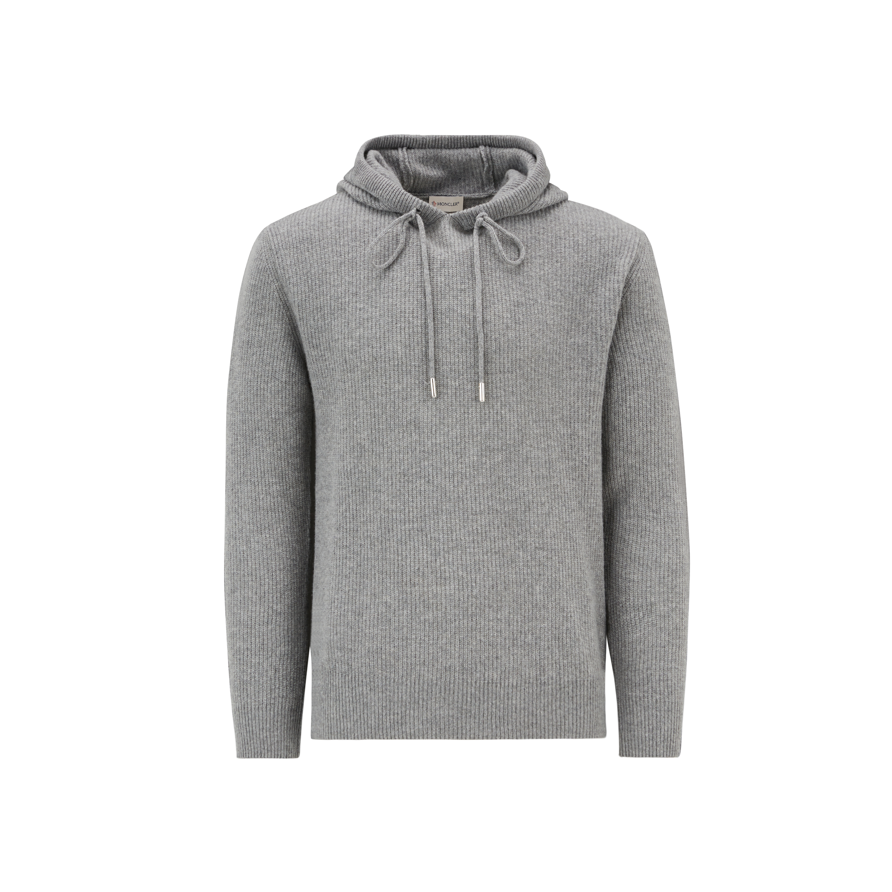 Moncler Collection Wool & Cashmere Hoodie, Men, Grey, Size: Xl